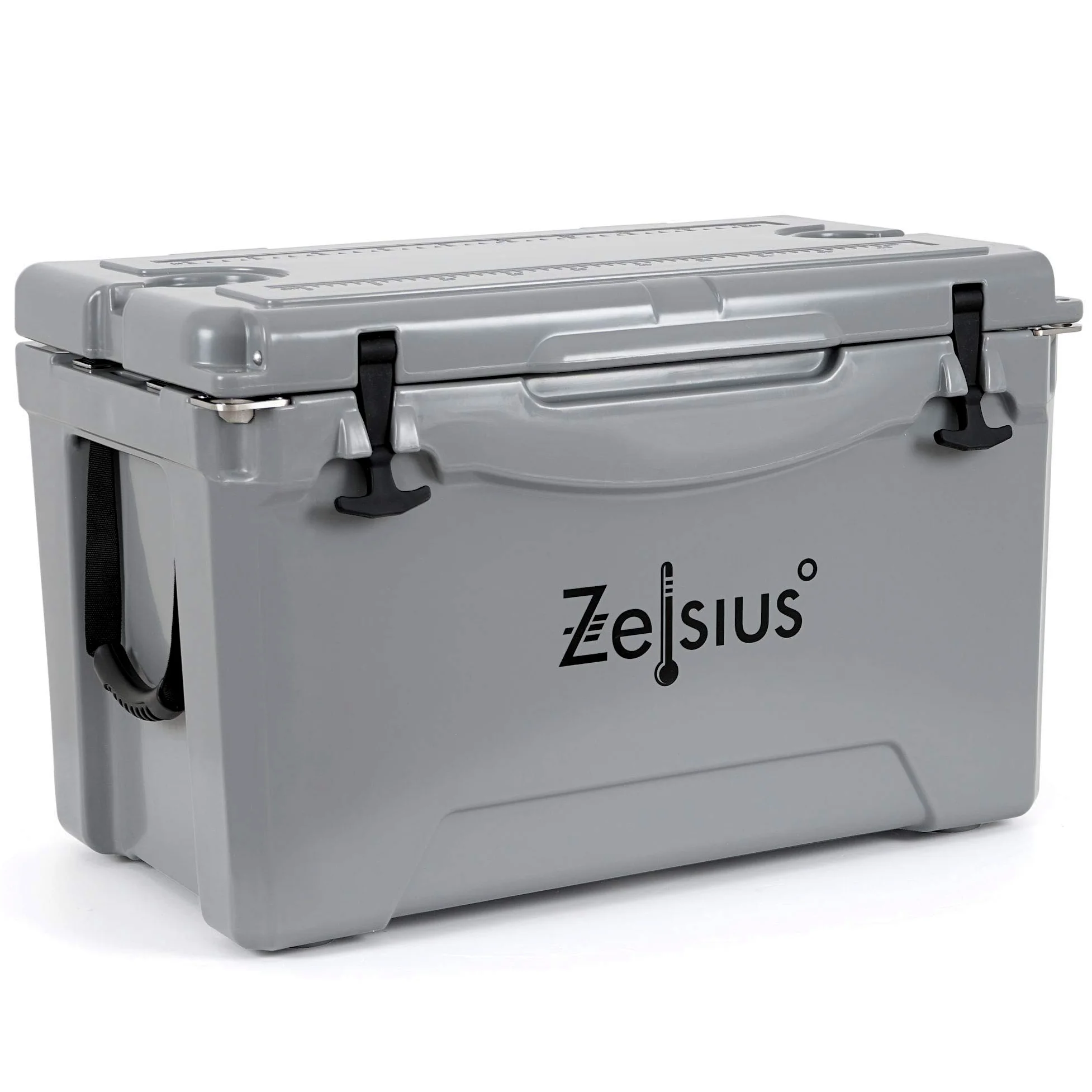 Zelsius Nevera Portátil 50 litros | Coolbox para Camping, Trabajo, Viajes, Pesca | Caja de Hielo para Bebidas | Caja Térmica para Frío y Calor