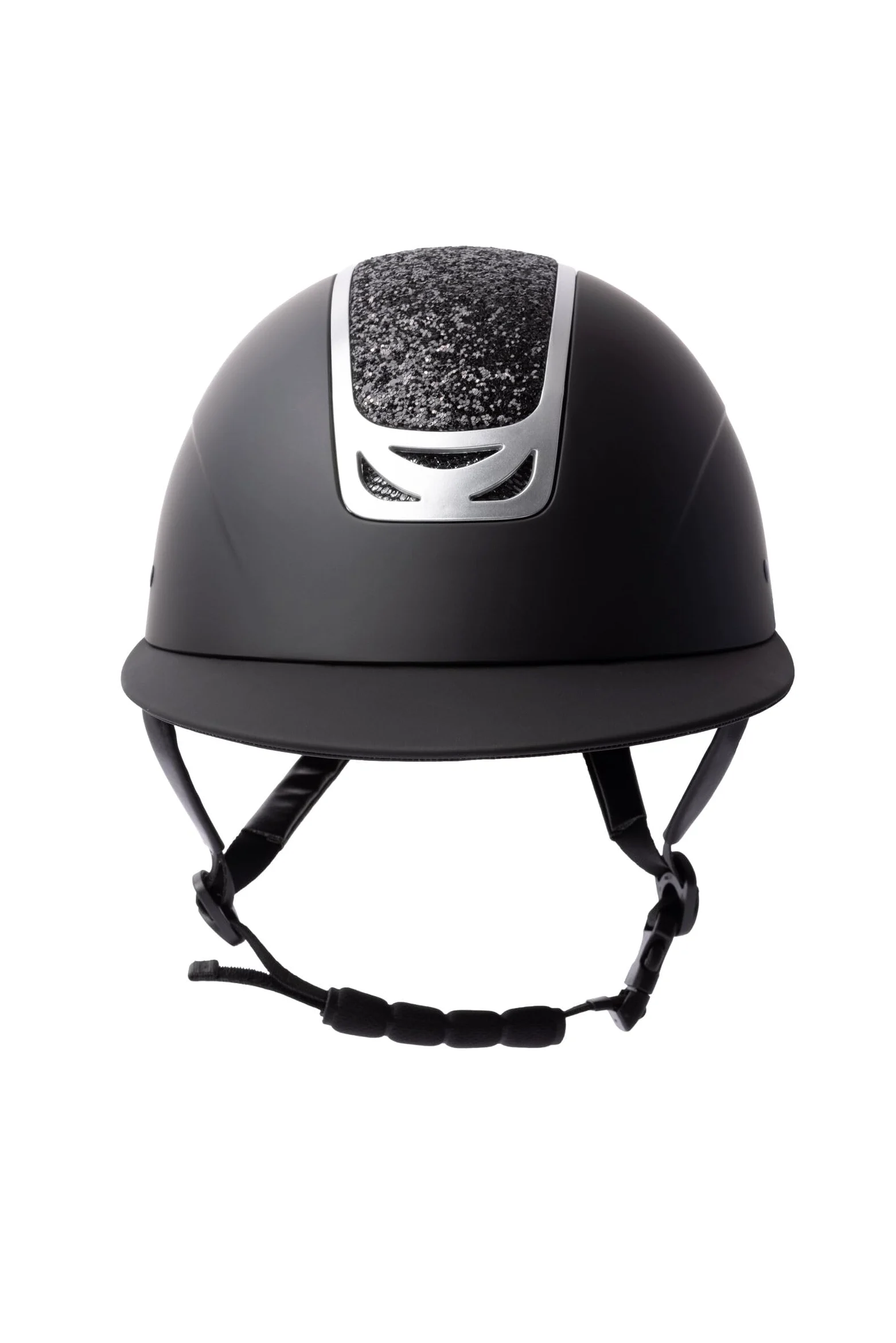 Horze Casco de equitación para mujer con adornos de cristal, CE EN 1384:2023, tamaño ajustable