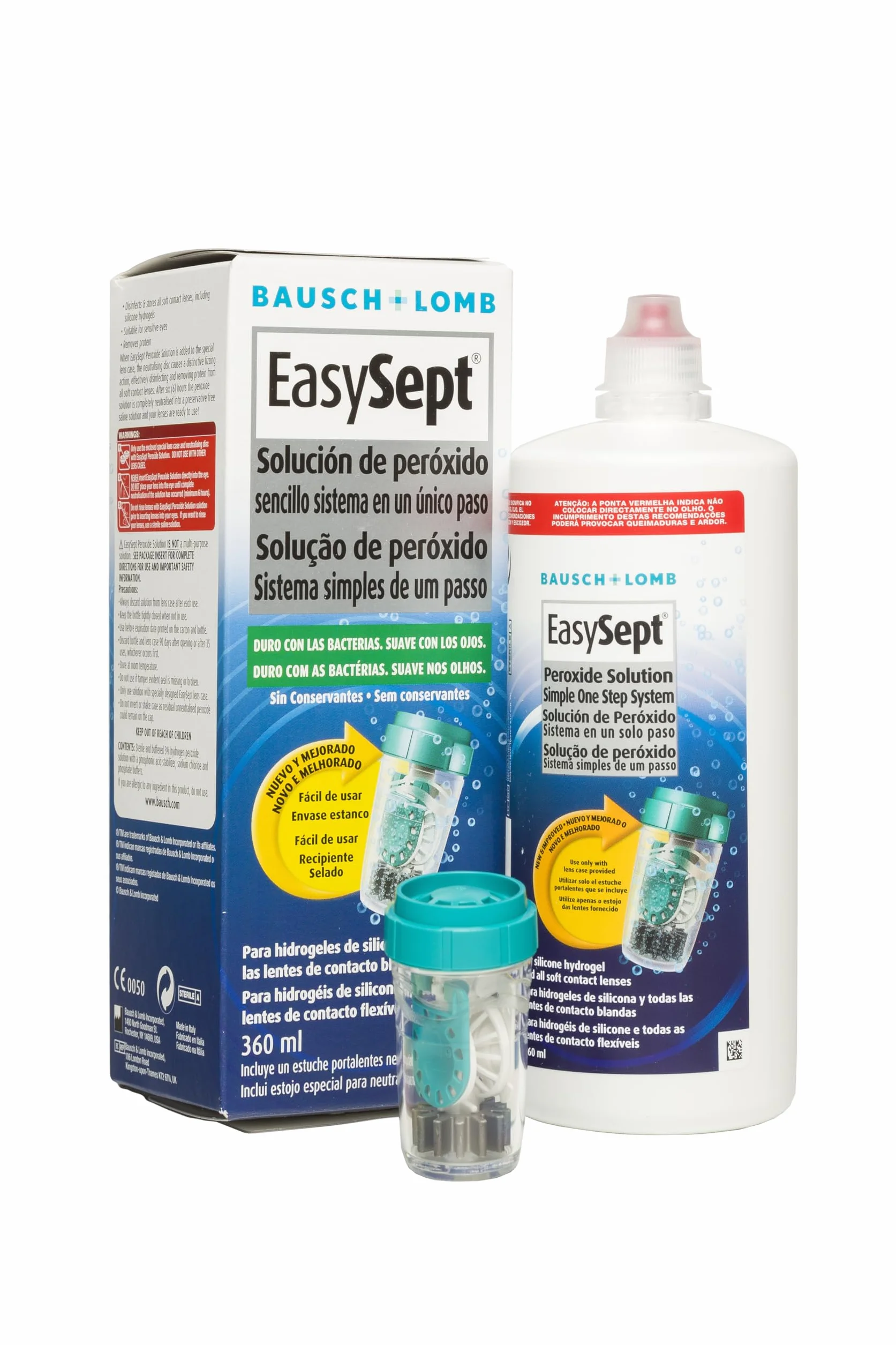 Bausch + Lomb Easysept Solución para lentes de contacto blandas 360ml