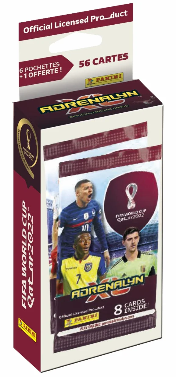 Panini Copa Mundial Qatar de la FIFA 2022 Adrenalyn XL - Blister 6+1 bolsa de regalo 004287KBF7