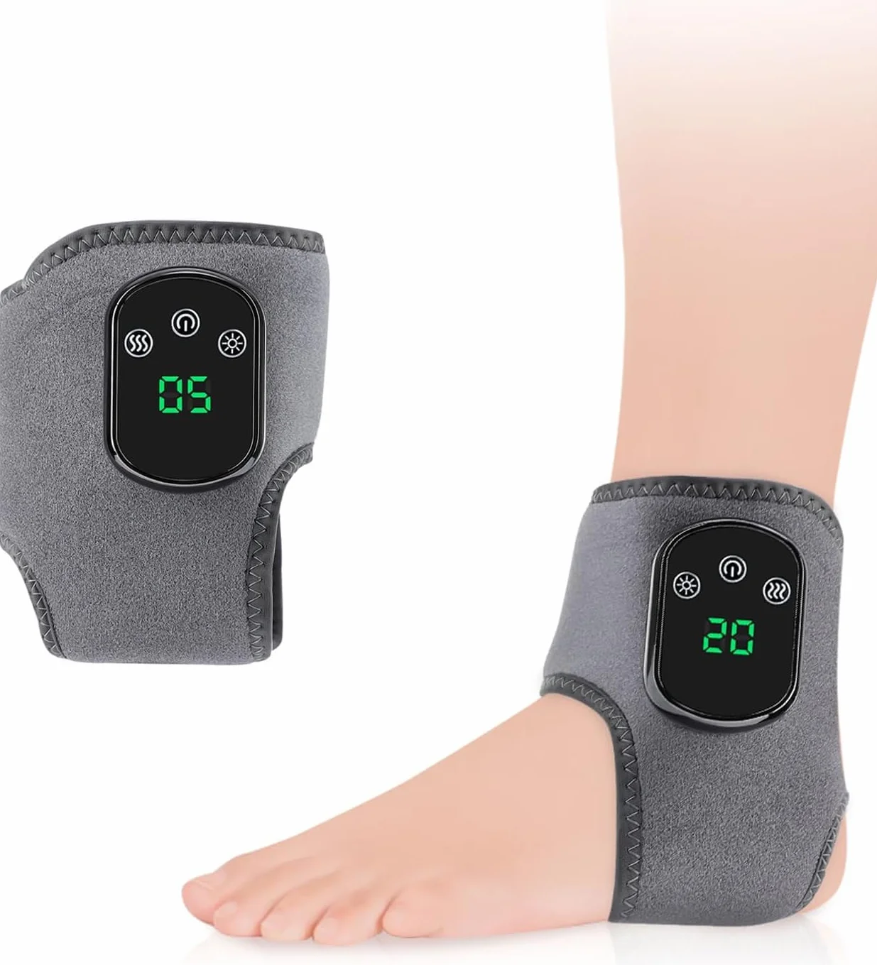 Masajeador 3 en 1 Foot Revive con Terapia de Calor Infrarrojo Lejano y 5 Velocidades
