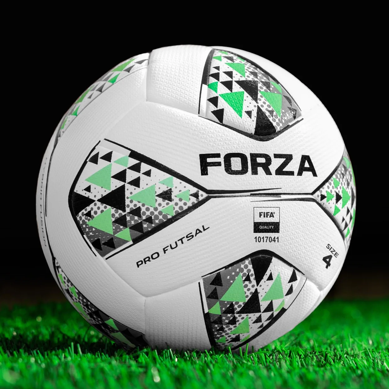 FORZA Balones de fútbol de fútbol sala [Tamaño 3/4] - Balón de partido de alto rendimiento de rebote bajo - Paquete de 1/3/12 (tamaño 4, paquete de 12)