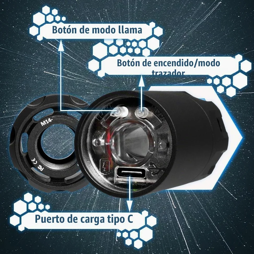 ACETECH Unidad Bifrost-Tracer con Rosca M14-CCW y M11+CW