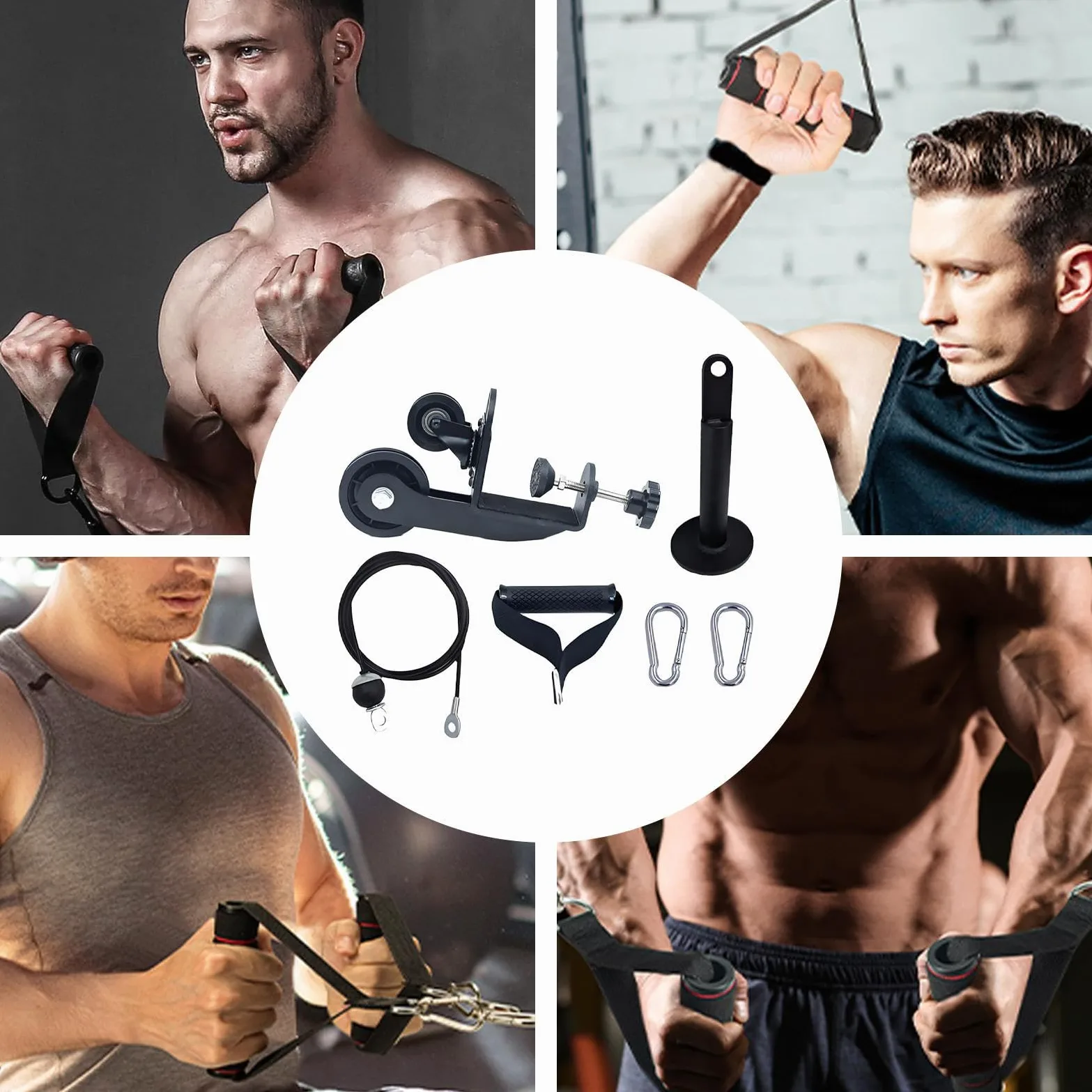 Equipo De Entrenamiento Para Lucha De Brazos Ajustable Y Multifuncional | Ejercitador De Antebrazo Fitness para Casa Oficina Gimnasio Hombres Adultos Atletas Fortalecimiento y
