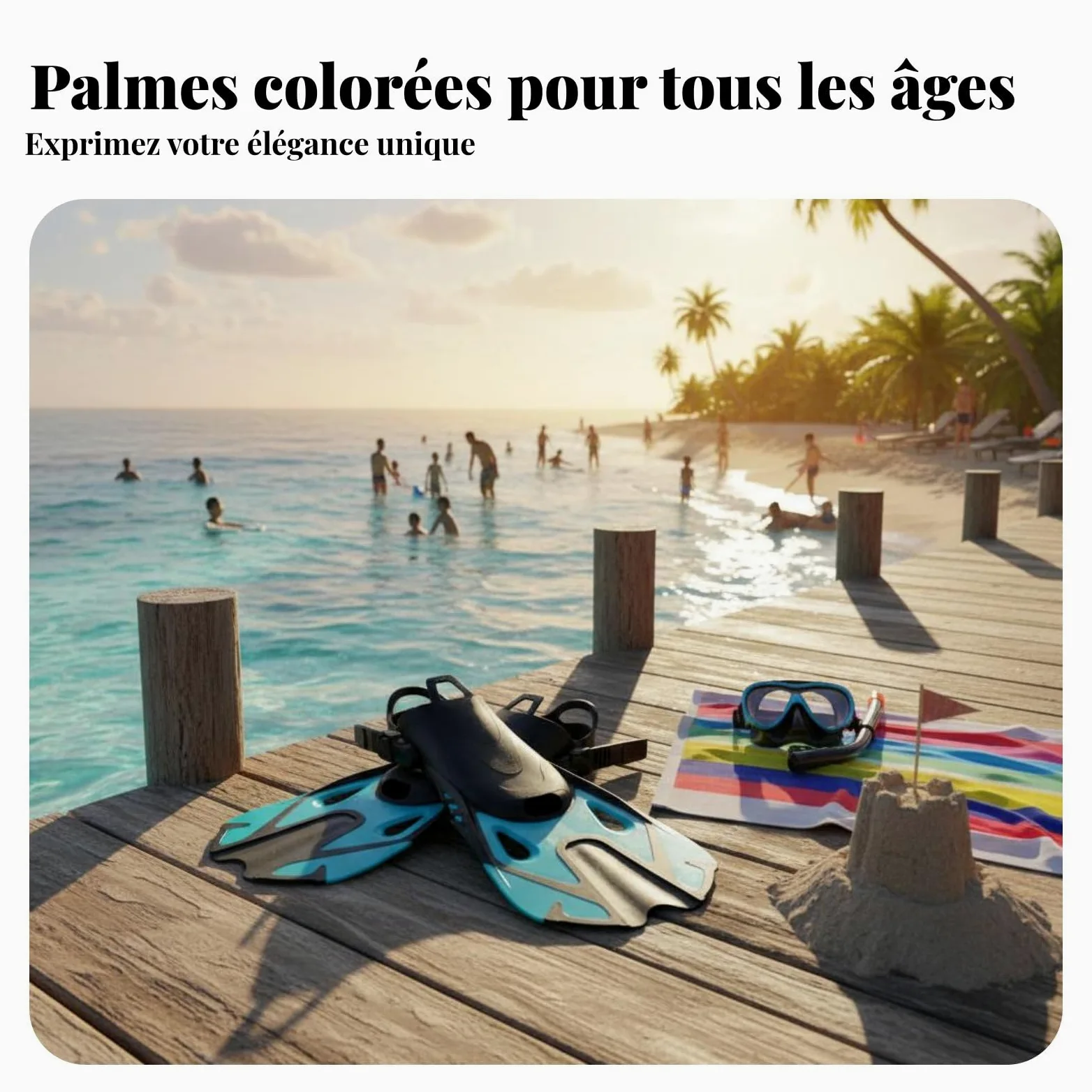Aletas de Buceo Aletas de Natación Aletas Cortas Aletas con Talón Abierto con Empuje Estable y Bolsa de Pie Flexible TPE Adecuadas para Esnórquel , Negro , S/M