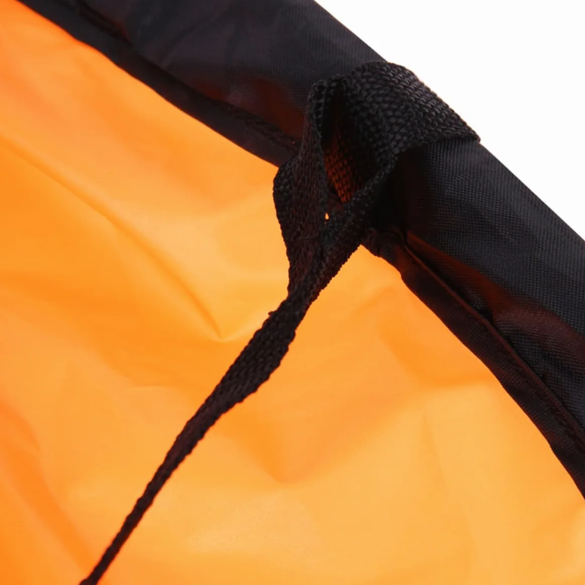 Vela de Kayak Plegable Vela de Viento para Kayak y Tabla de Paddle Surf, Poliéster Tafetán Naranja, Costuras Triple Reforzadas, para Navegación al Aire Libre
