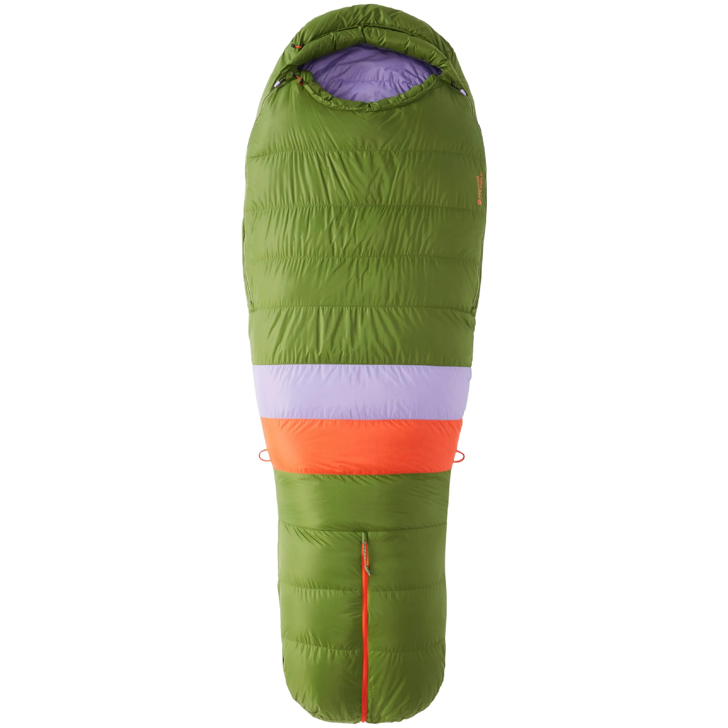 Marmot Women's Angel Fire, Down Adult Mummy Sleeping Bag, 650 Goose Down Filling, Very Light and Warm, Suitable Down to -28°