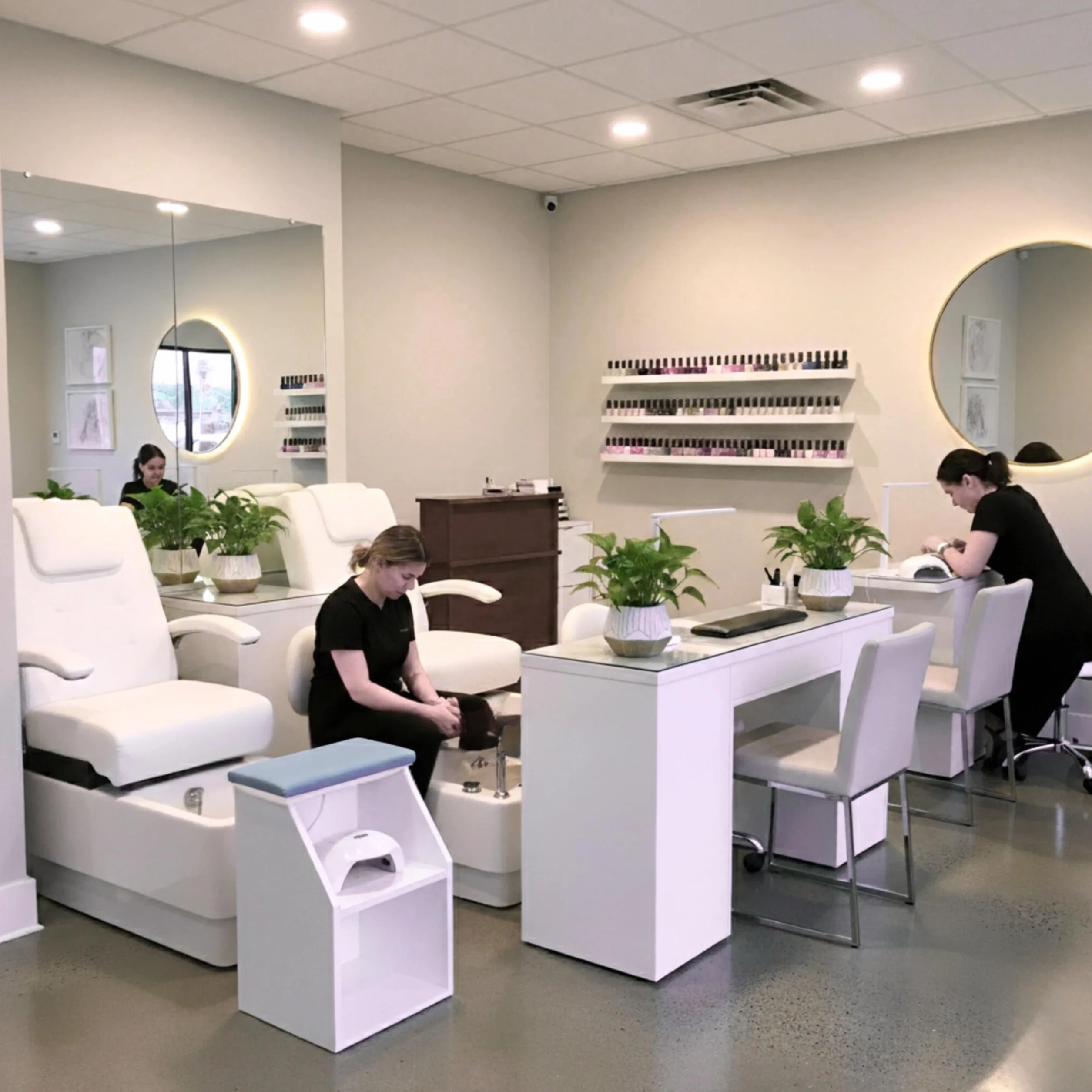 Reposapiés Pedicura Profesional Soporte Ergonómico Antideslizante Fabricado en España Gris