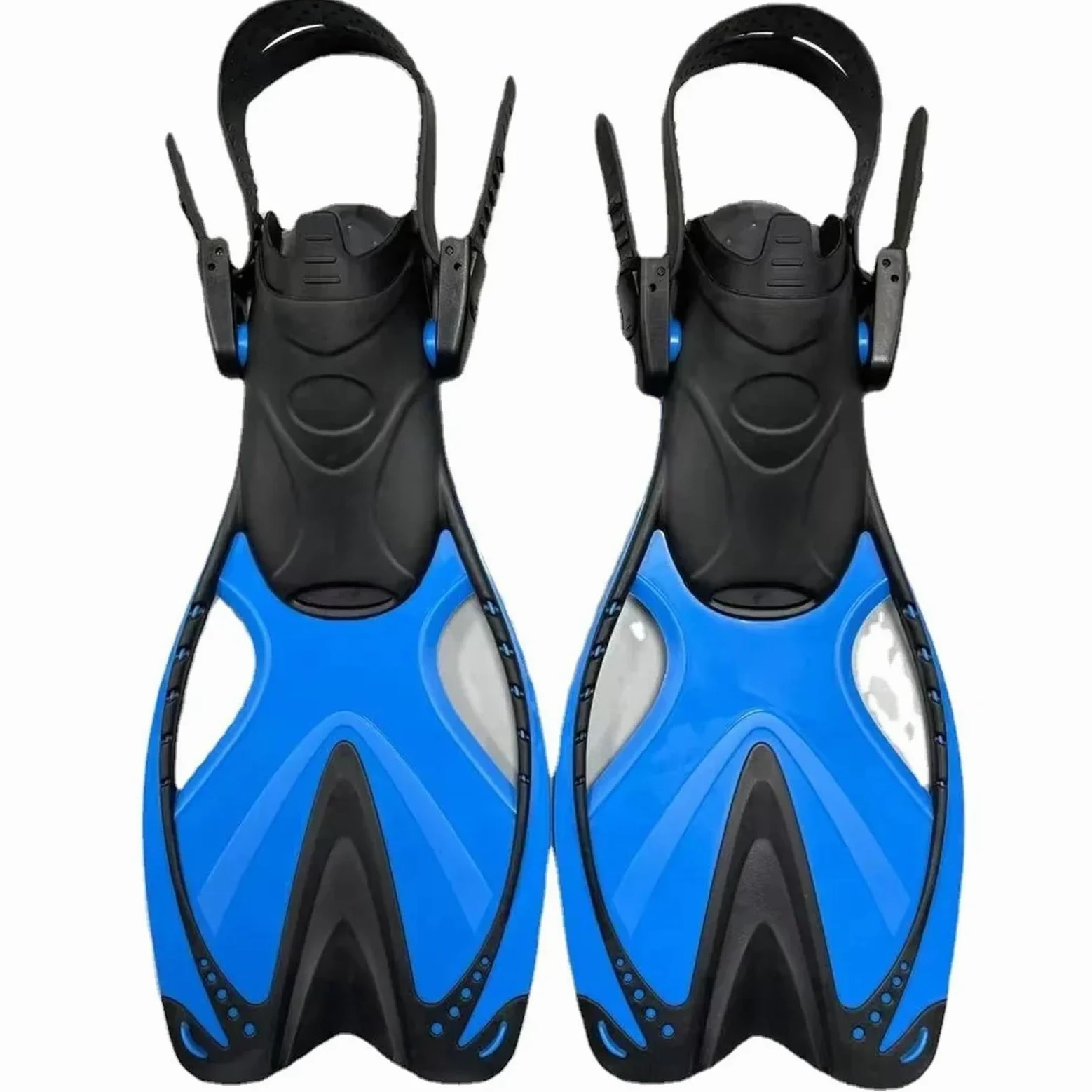 Aletas de Entrenamiento Zapatos de Rana universales for niños, Aletas Cortas Ajustables Silicona for Asistencia al Buceo, Equipo Entrenamiento liviano for para Entrenamiento Acuático