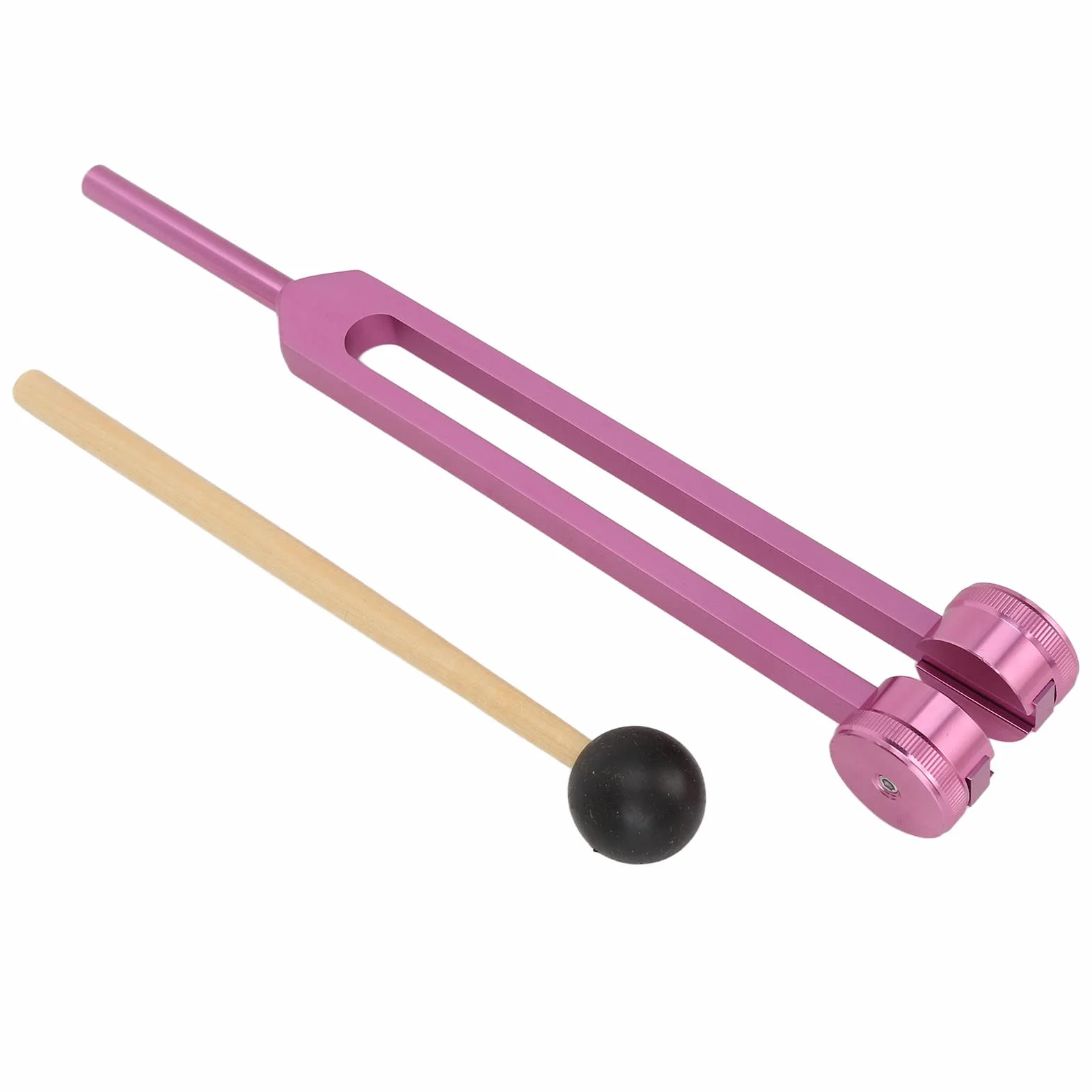 Juego de Diapasones Sanadores 128Hz de Aluminio con Llave Allen y Martillo para Yoga y Meditación