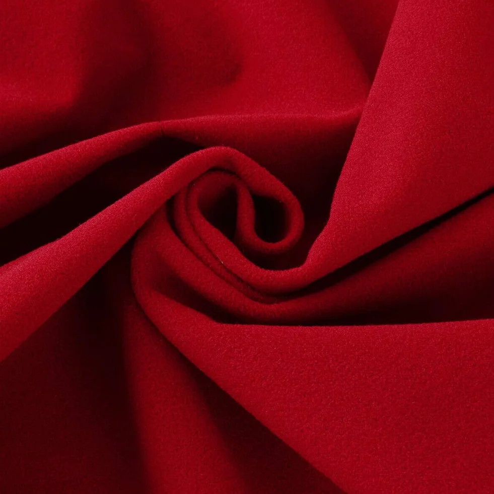 Kisbeibi Mantel de mesa profesional para billar, nailon sólido, rojo, 2,8 x 1 m
