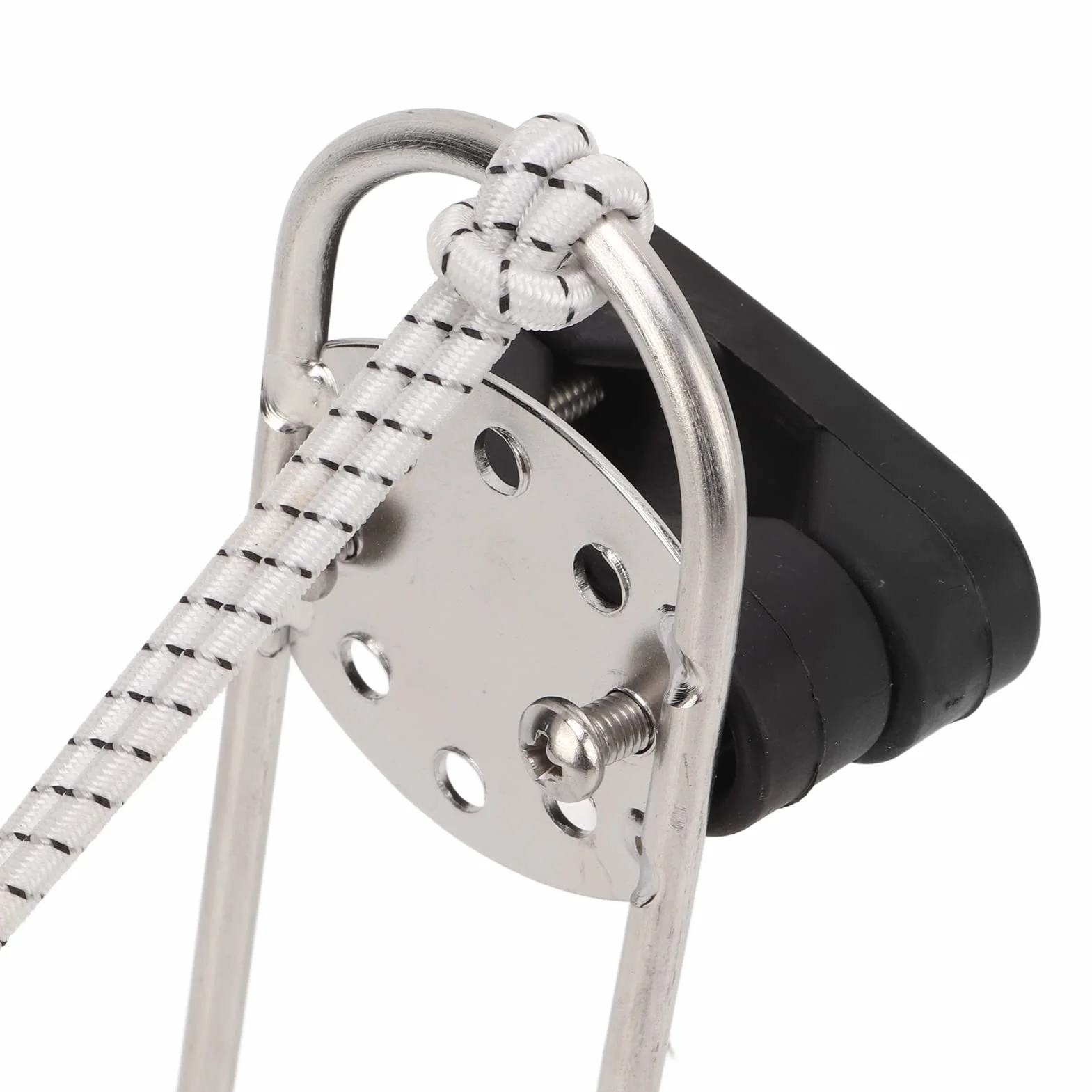 Soporte de Herradura Salvavidas Soporte de Anillo de Vida Metálico para Pulido Facial con Cualquier Ajuste de ángulo Soporte de Aro Salvavidas para Barco