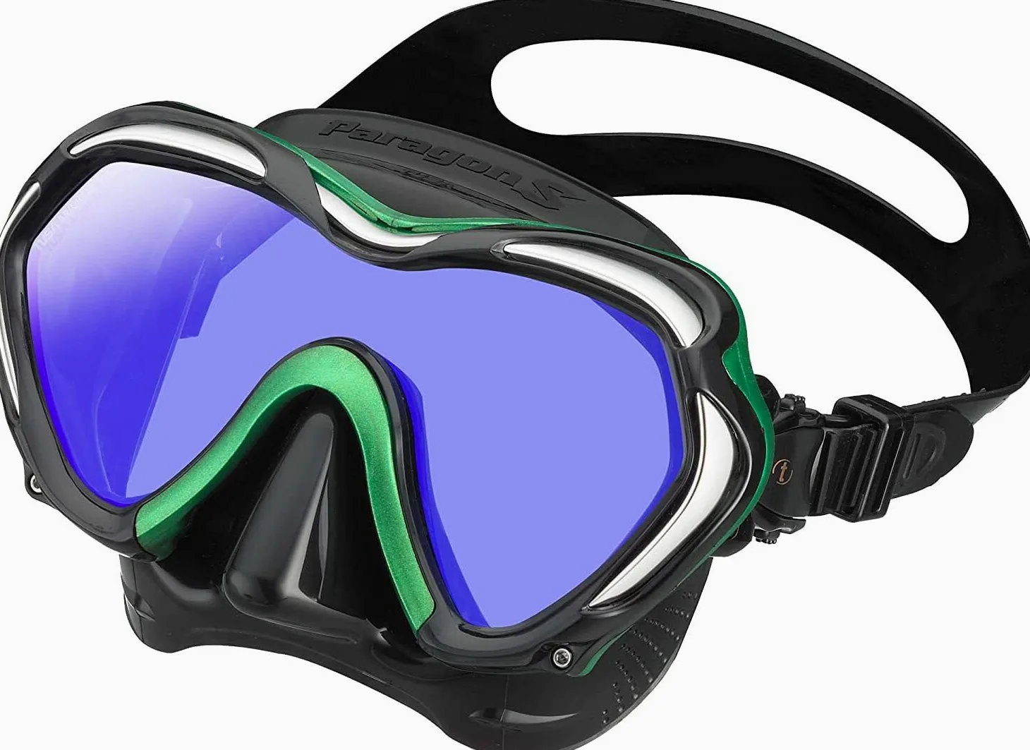 Tusa M1007S Paragon S Mask Black/Energy Green, Gafas Bucear