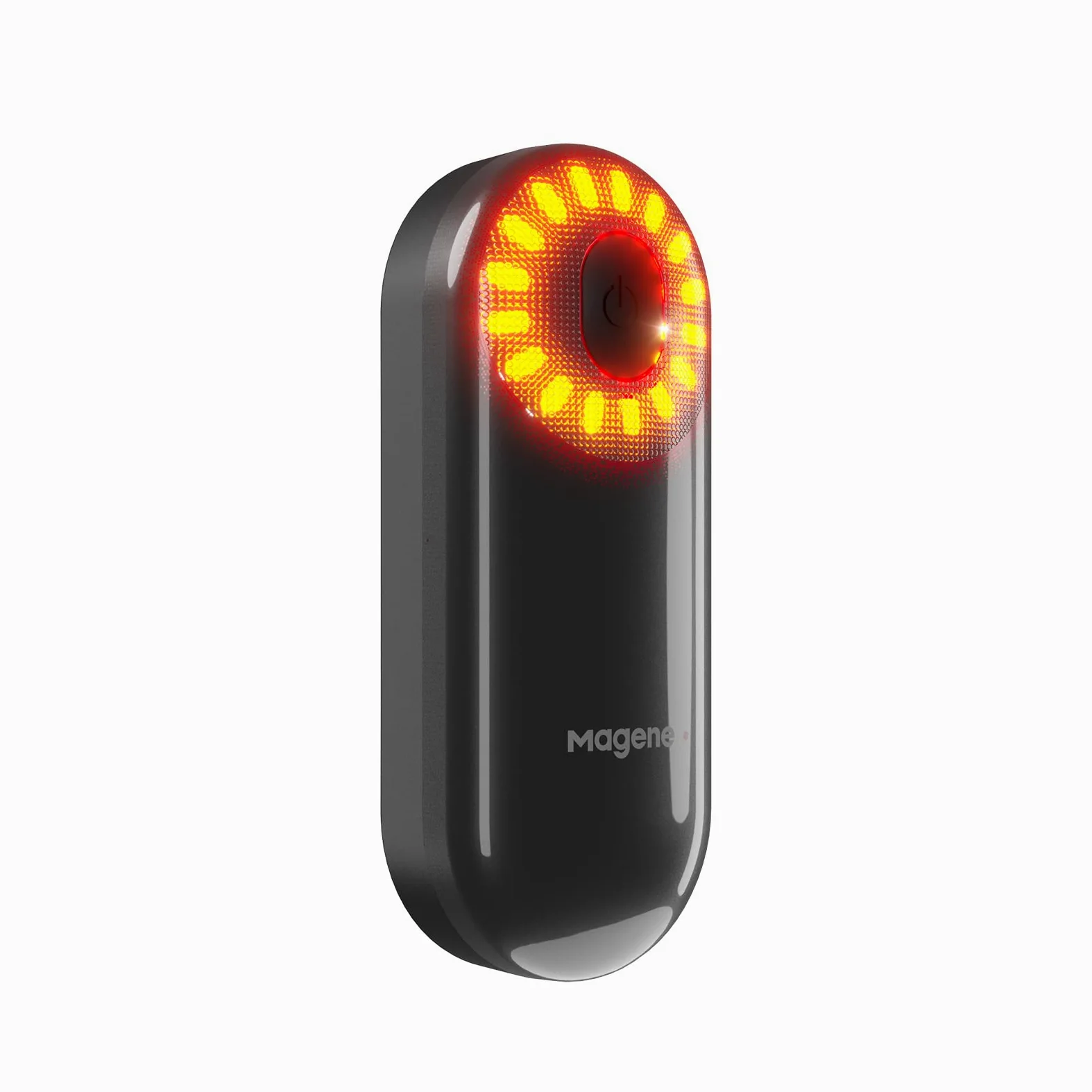 Magene L508 Luz trasera de radar de bicicleta, 5 modos de luz, luz trasera de bicicleta recargable tipo C para ciclismo MTB, bicicleta, batería de larga duración