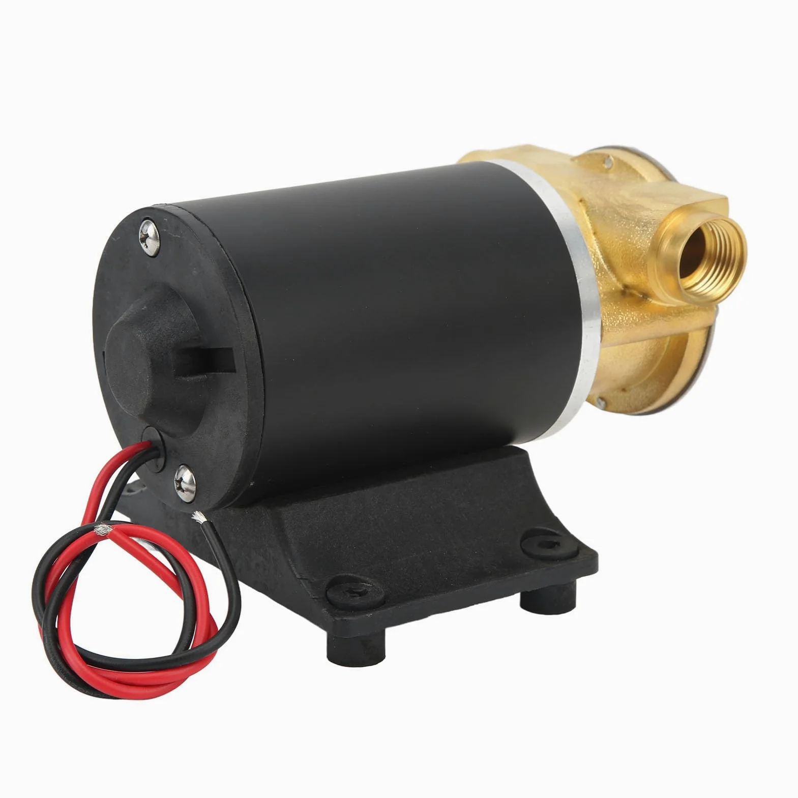 Tbest Bombas de Sentina, Bomba de Sentina con Impulsor Autocebante Bomba de Agua de Mar 6GPM para Descarga de Agua de Sentina de Barcos (12V)