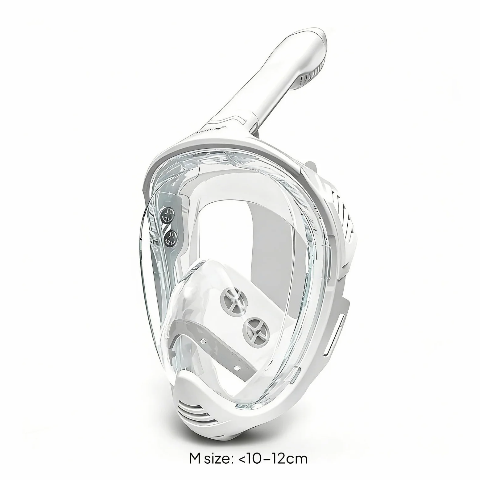 Máscara de Buceo con Snorkel Completo Gafas Visor con Tubo Seco Que Bloquea de Visión Amplia y Silicona Confortable Estructura Plegable Adecuada para , Color to 8 , M