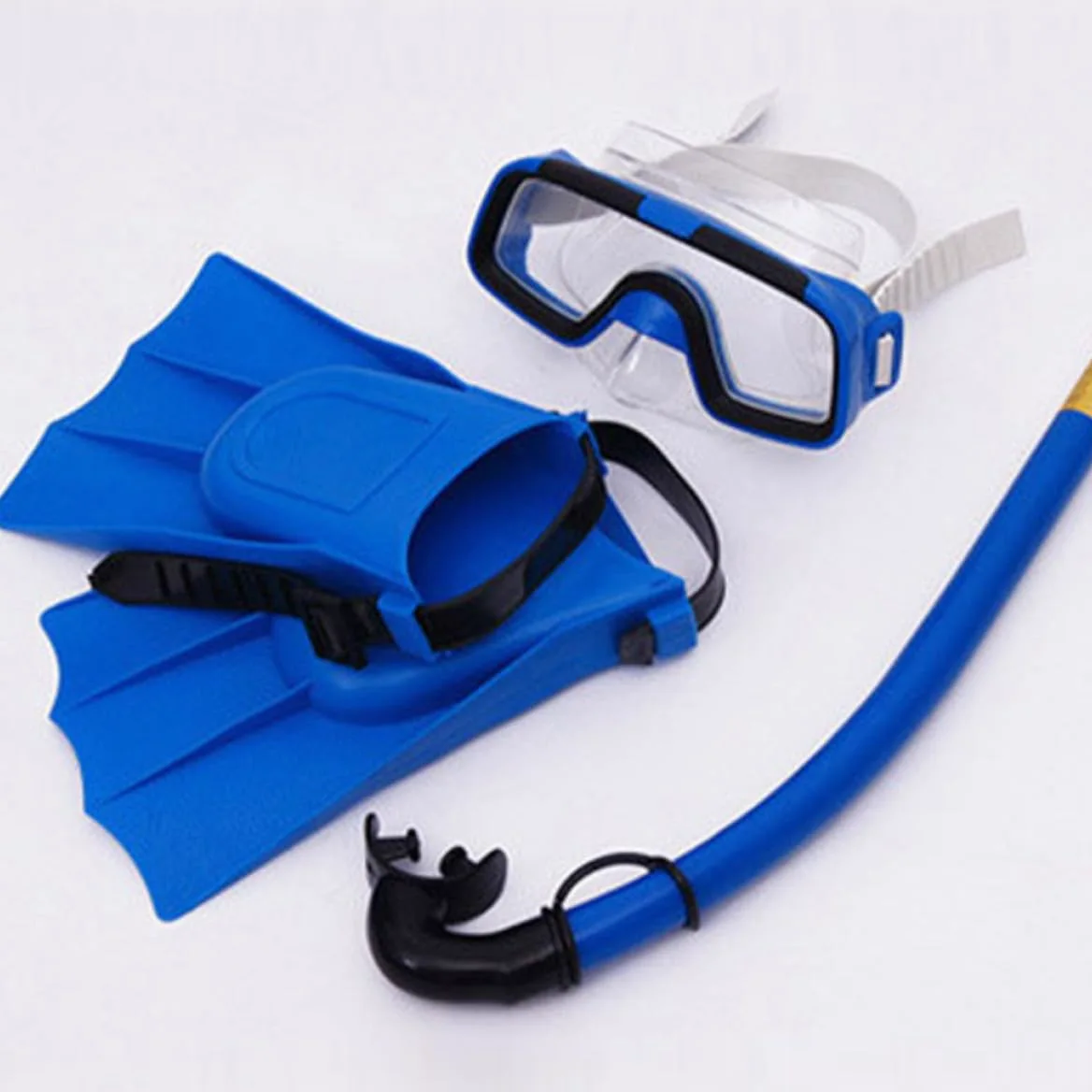 Toyvian Equipo de Snorkel Gafas de Buceo Semisecas y Aletas de Silicona Cómodas, Diseño Ergonómico para Snorkeling y Buceo Libre