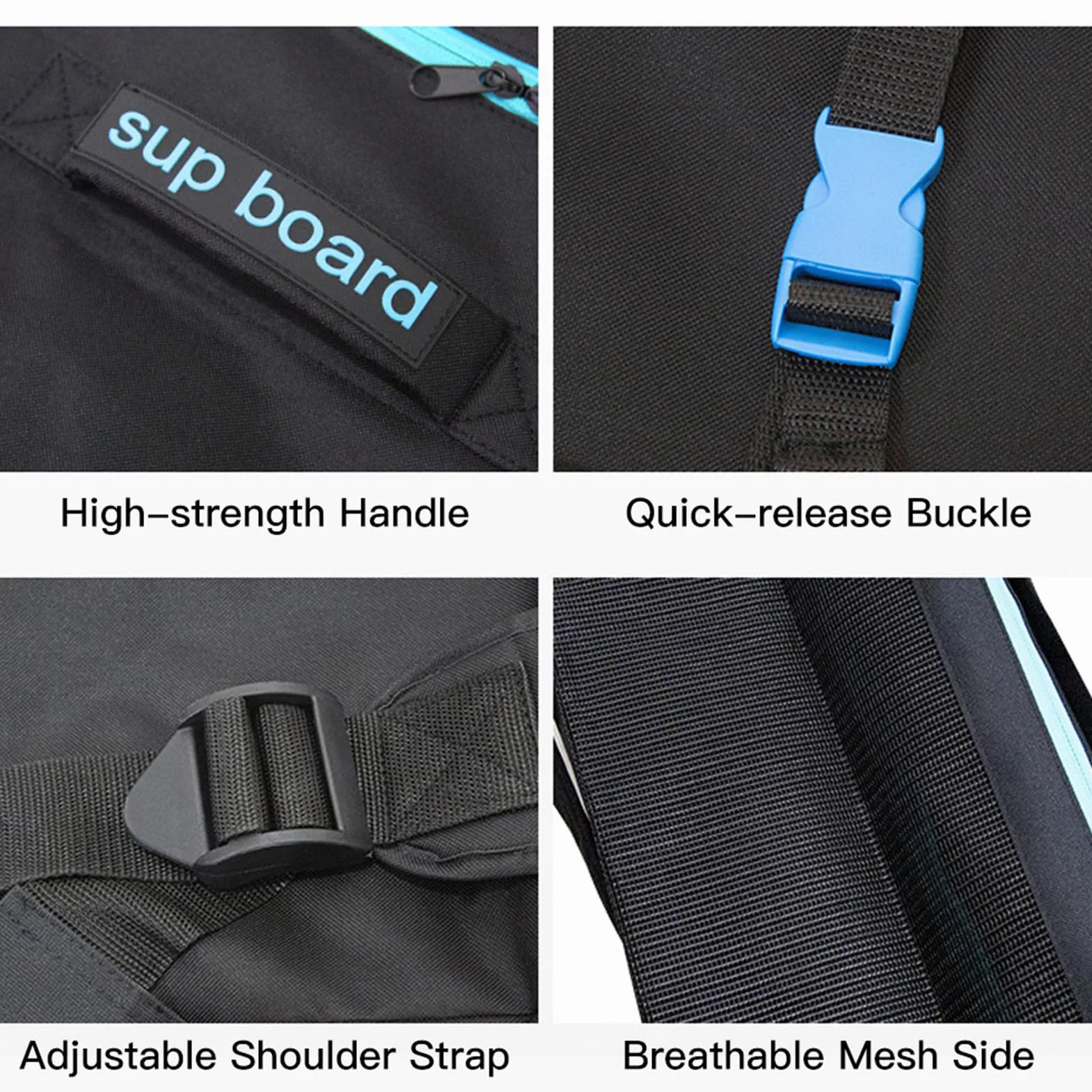 Kavolet Bolsa hinchable para tabla de surf, mochila de viaje para SUP, 80L/105L/125L opcional