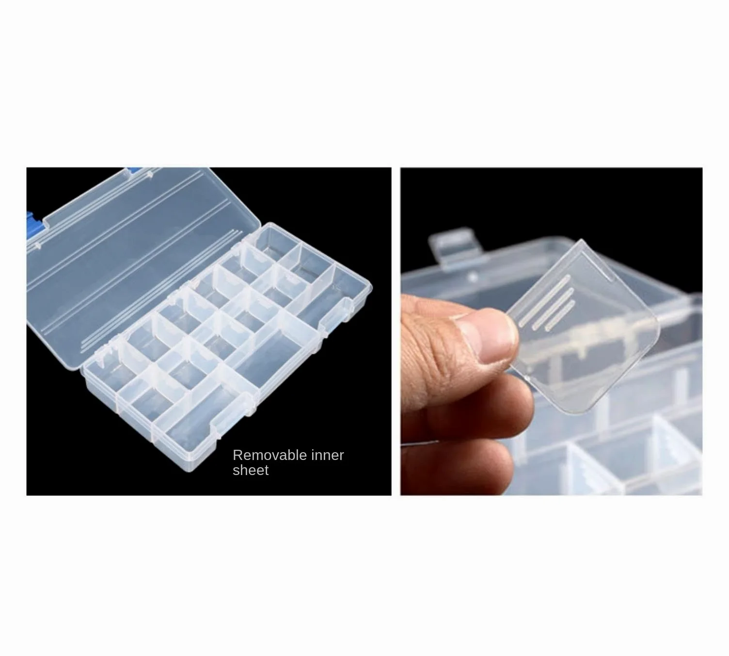 Caja para Aparejos Pesca, Caja De Aparejos De Pesca Portátil Con Asiento, Caja De Almacenamiento De Herramientas De Pesca De 4 Capas Con Asa, Adecuada Para Pesca En El Mar Caja para Accesorios de Pesc