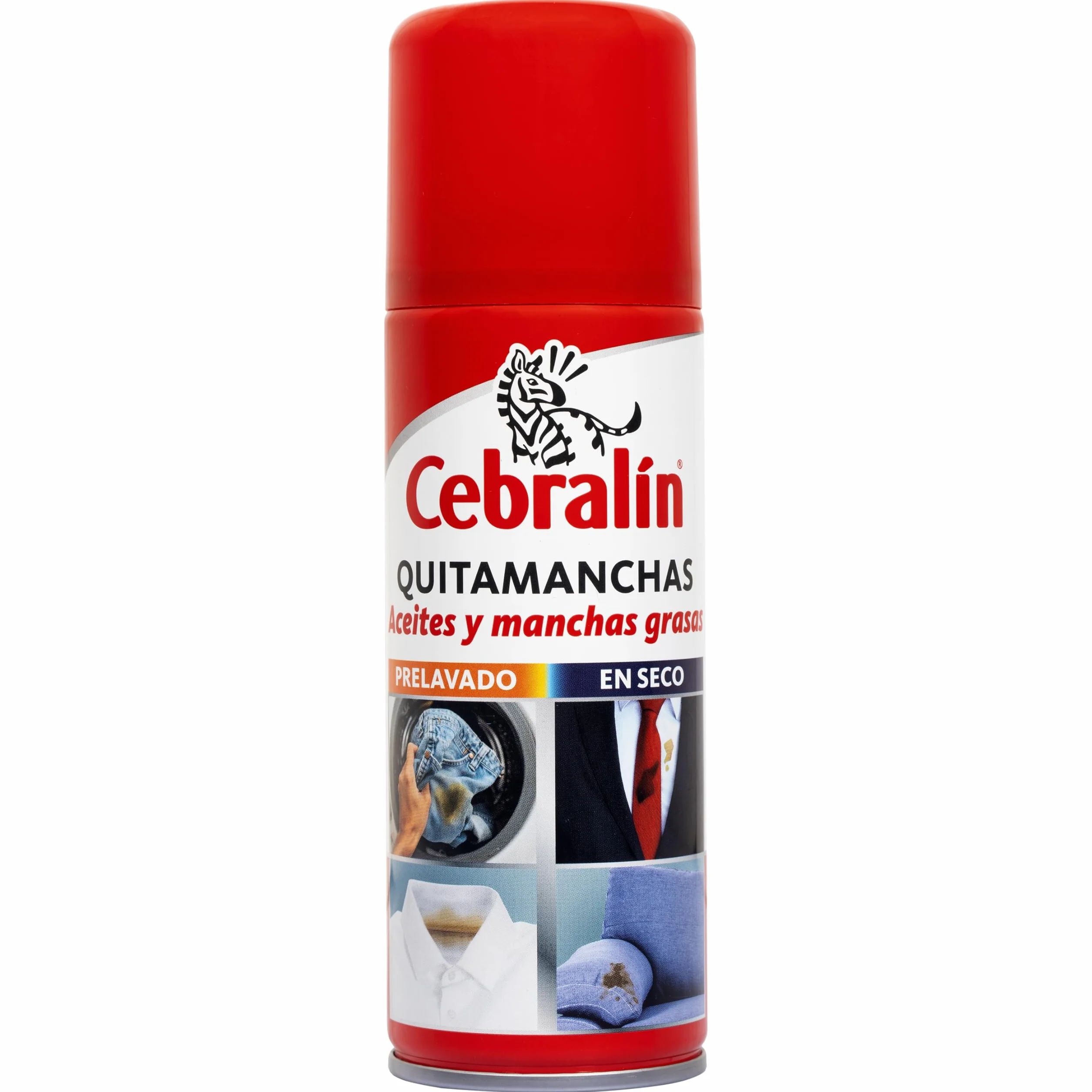 Cebralin Quitamanchas en Spray 200 ml Elimina Manchas de Aceite y Grasas en Textiles