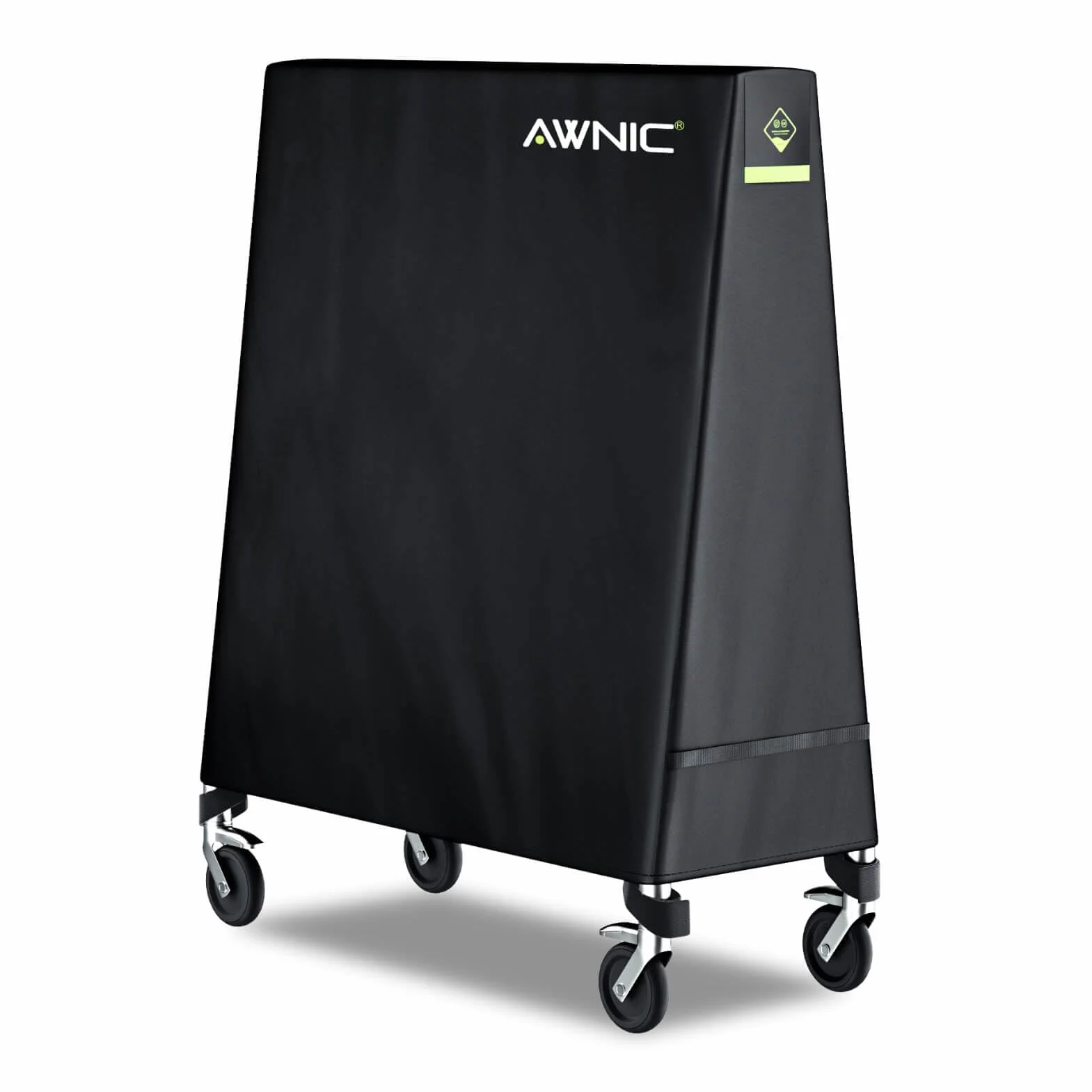 AWNIC Funda Mesa Ping Pong Exterior Impermeable Resistente al Polvo Anti-UV Protección Oxford Poliéster UV Resistente 165x70x170cm