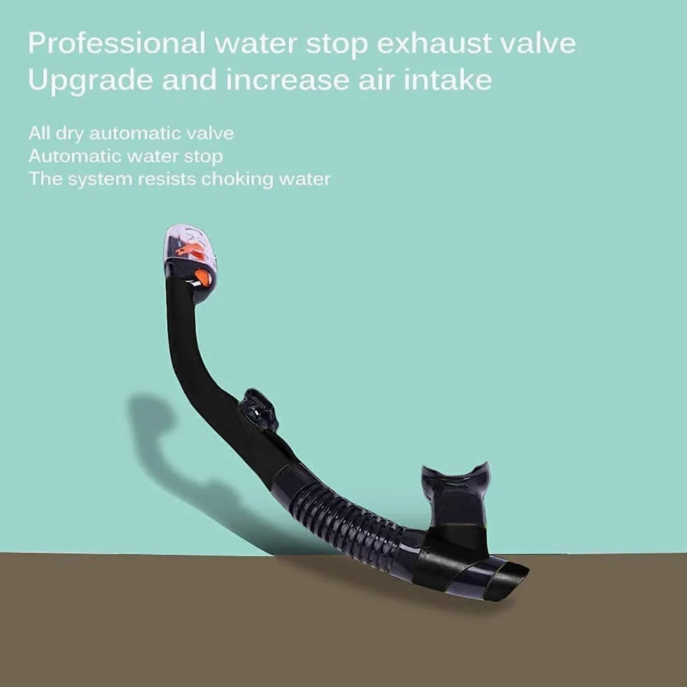 Máscara De Buceo Profesional Y Snorkel: Gafas HD Antivaho Y Antifugas, Ideal para Apnea Y Natación, con Tubo De Respiración Fácil. Apto para Adultos.