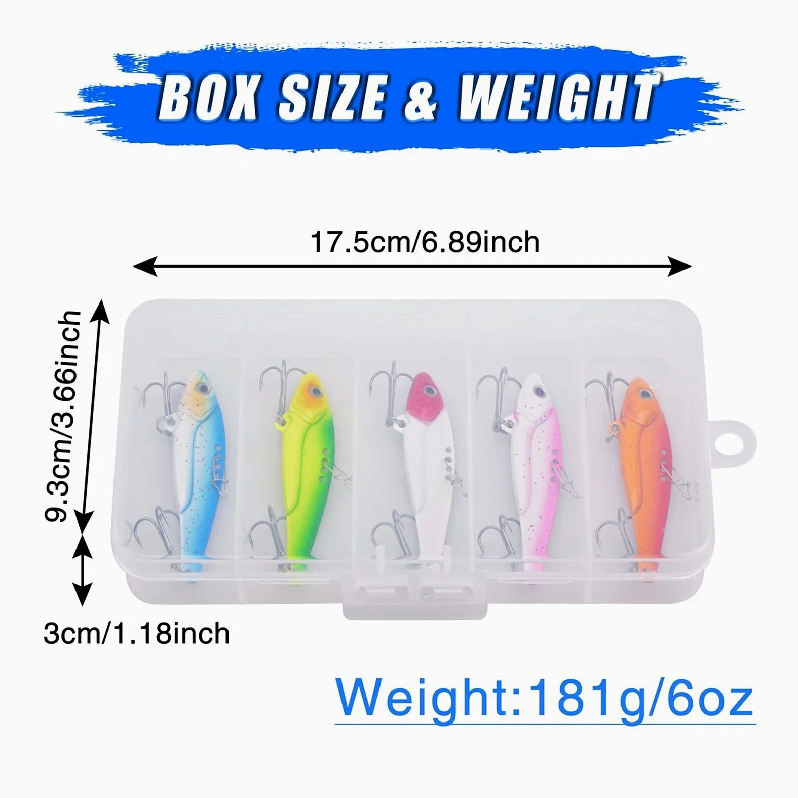 caihuashopping Señuelos de Pesca Fueruras de Pesca metálica Que se Hunde cucharas de Cebo Artificial Blade Switchebits Establecido para la Pesca de señuelos de Walleye 5pcs / 10pcs Cebos Artificiales