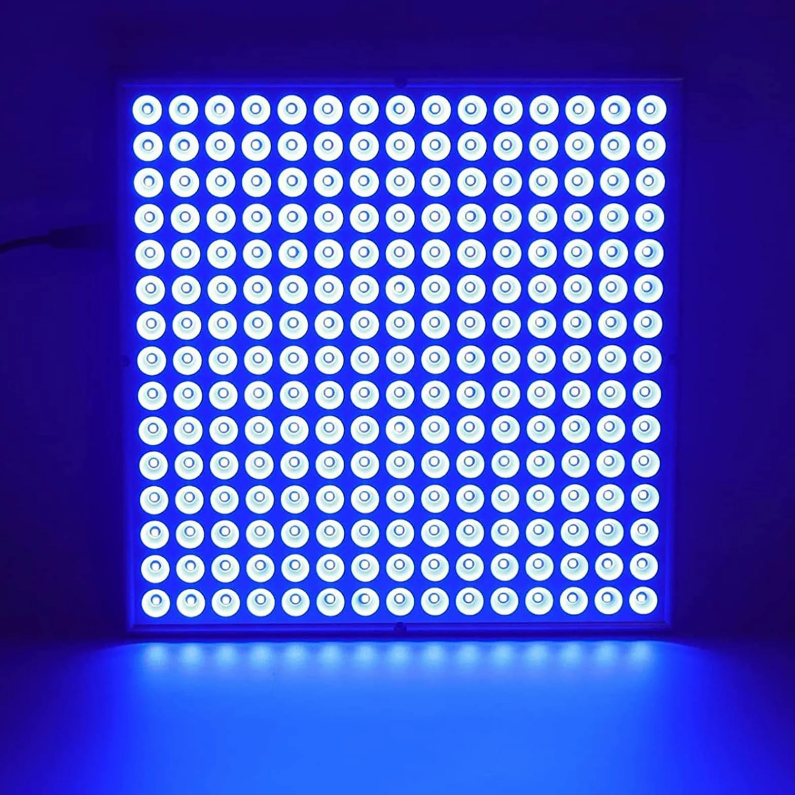 Solarium para el Hogar 45W 225 Luces LED Bronceador Facial Portátil con Soporte Plegable y Gafas de Protección