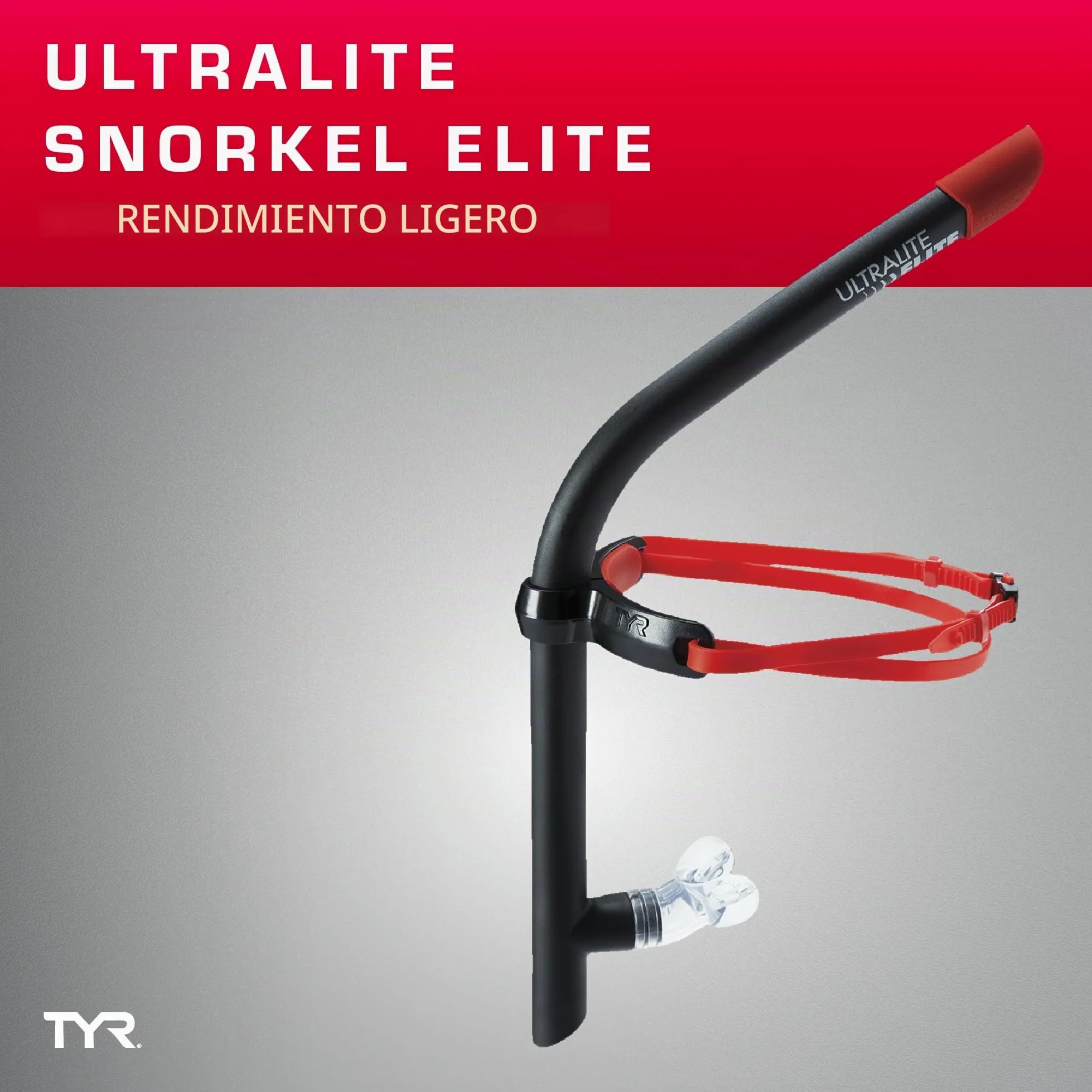 TYR Ultralite Snorkel Elite - Máscara Unisex Adulto