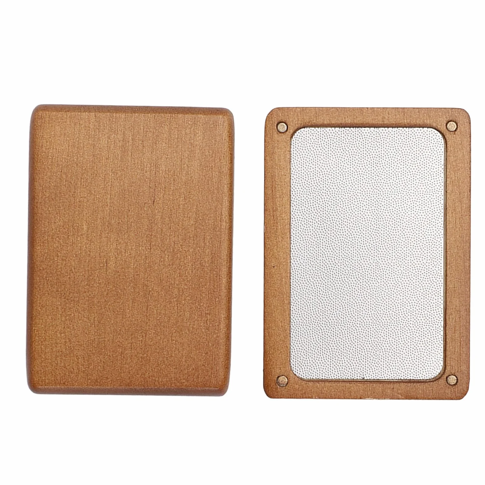 RiToEasysports Lijadora de Punta para Taco de Billar, Cuchillas de Lijado Profesionales de Acero Inoxidable con Carcasa de Madera para Accesorios de Taco de Billar y Equipo de Palo