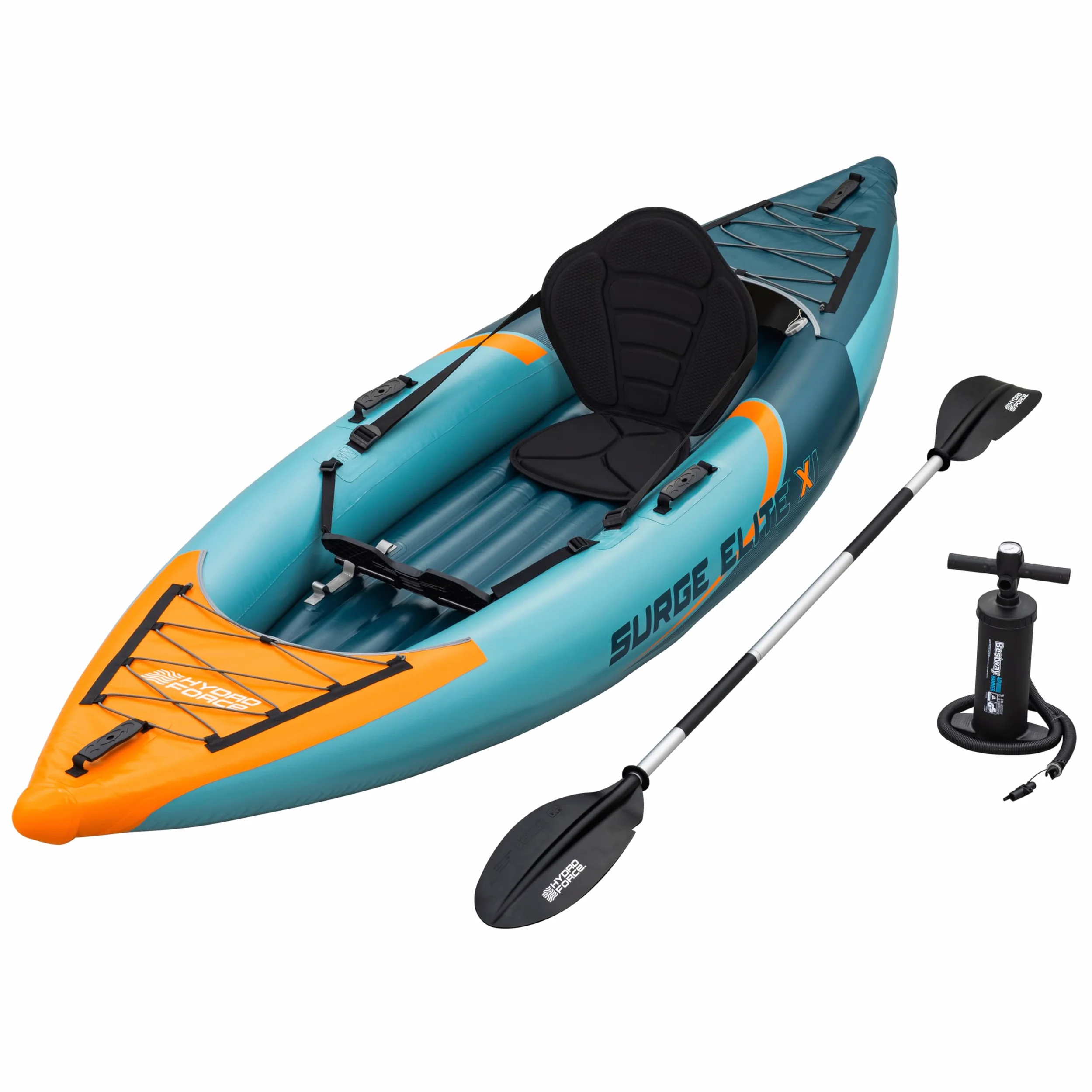 Bestway Juego de Kayak Surge Elite X1 de 10'3" x 37" x 12"/ 3.12 MX 94 cm x 30 cm