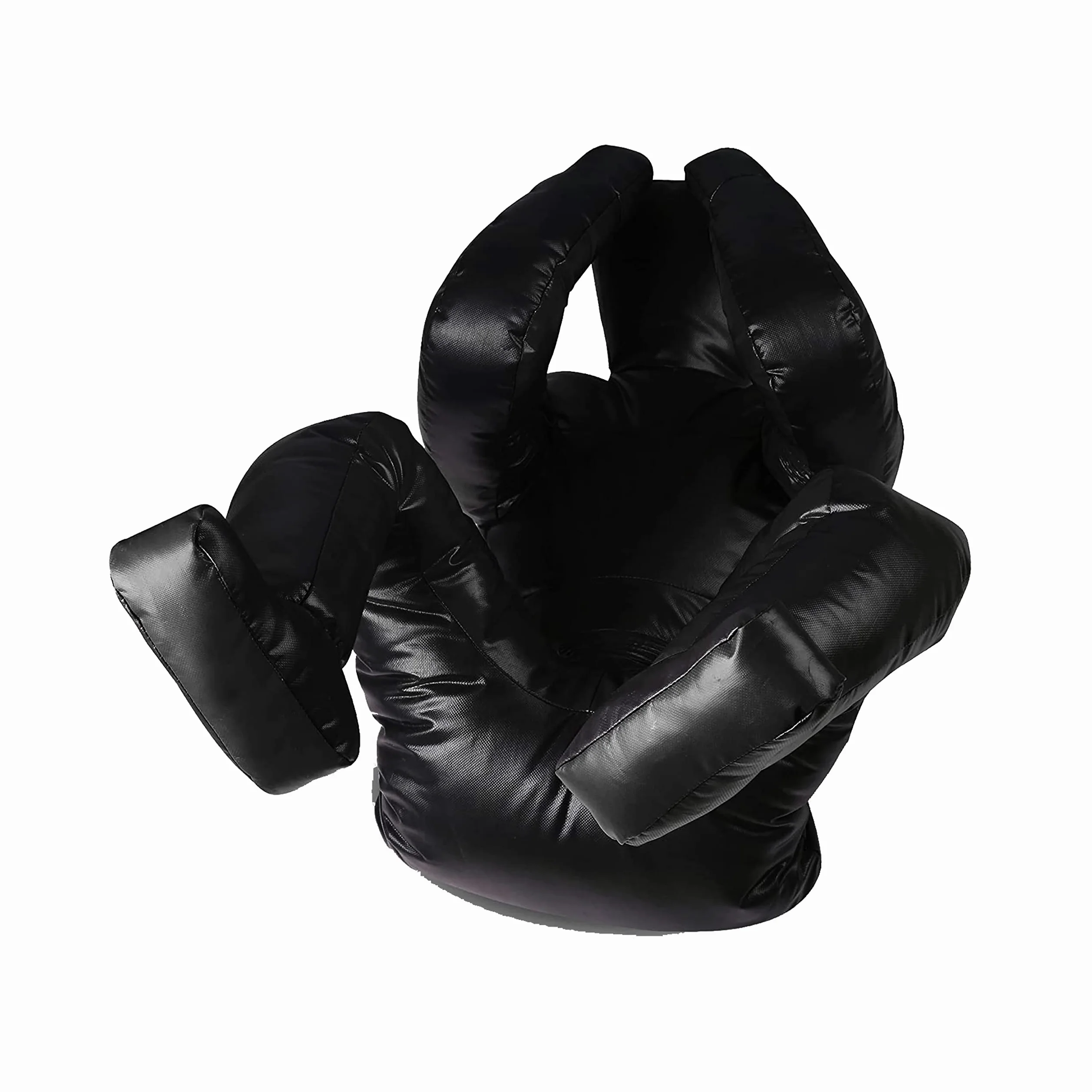 MMA - Maniquí de Agarre ROX Fit Judo Dummy BJJ Lucha Libre Maniquí Sentado Posición Brasileña JIU Jitsu Submission Auto Defensa Entrenamiento Elegir Maniquí 170 cm Sin Relleno (Negro Completo)