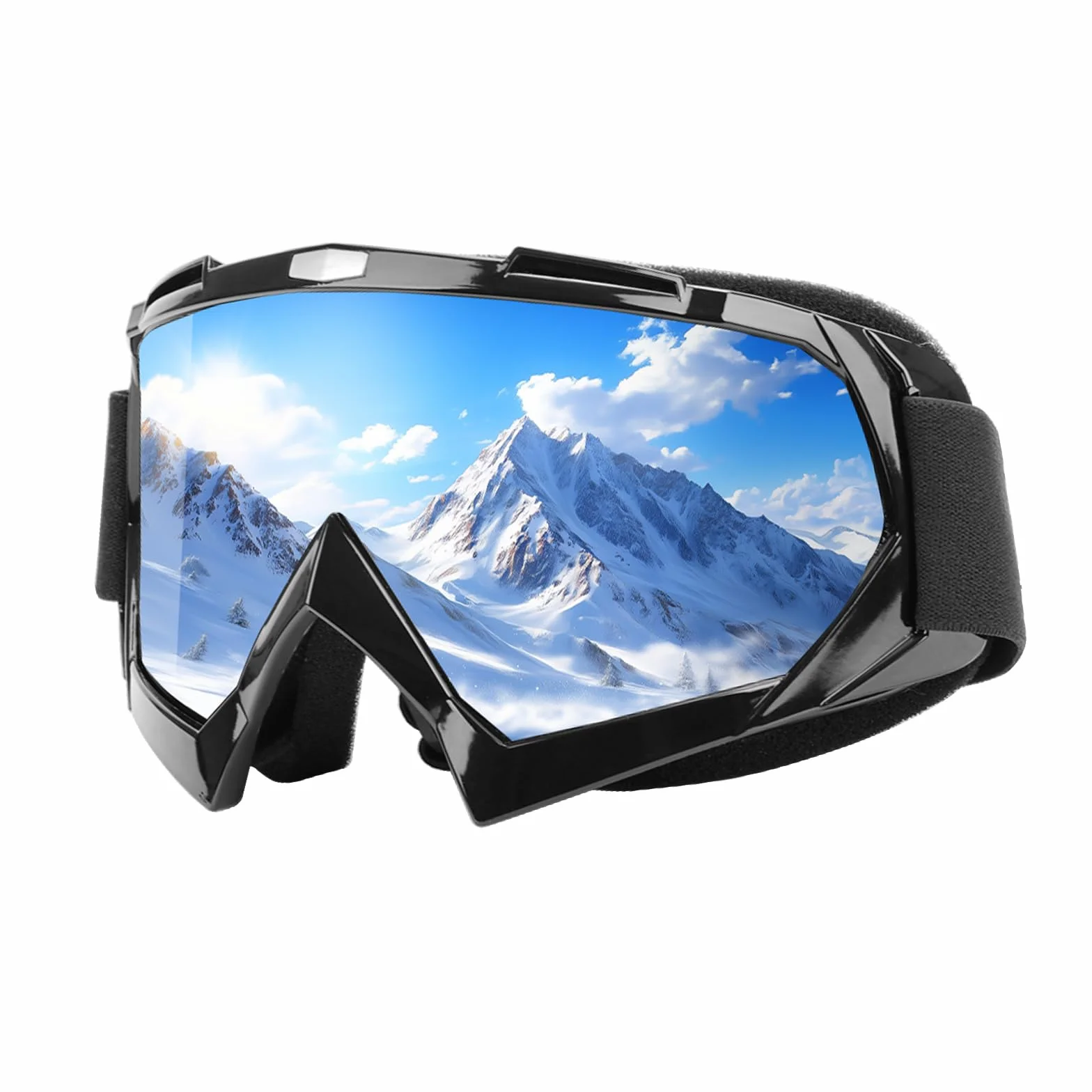 Gafas de Sol Esquí Máscara Gafas Esqui Gafas de Motocross con Protección UV para Snowboard Esquí, Skating y Otros Deportes de Nieve para Hombres/Mujeres/Jóvenes