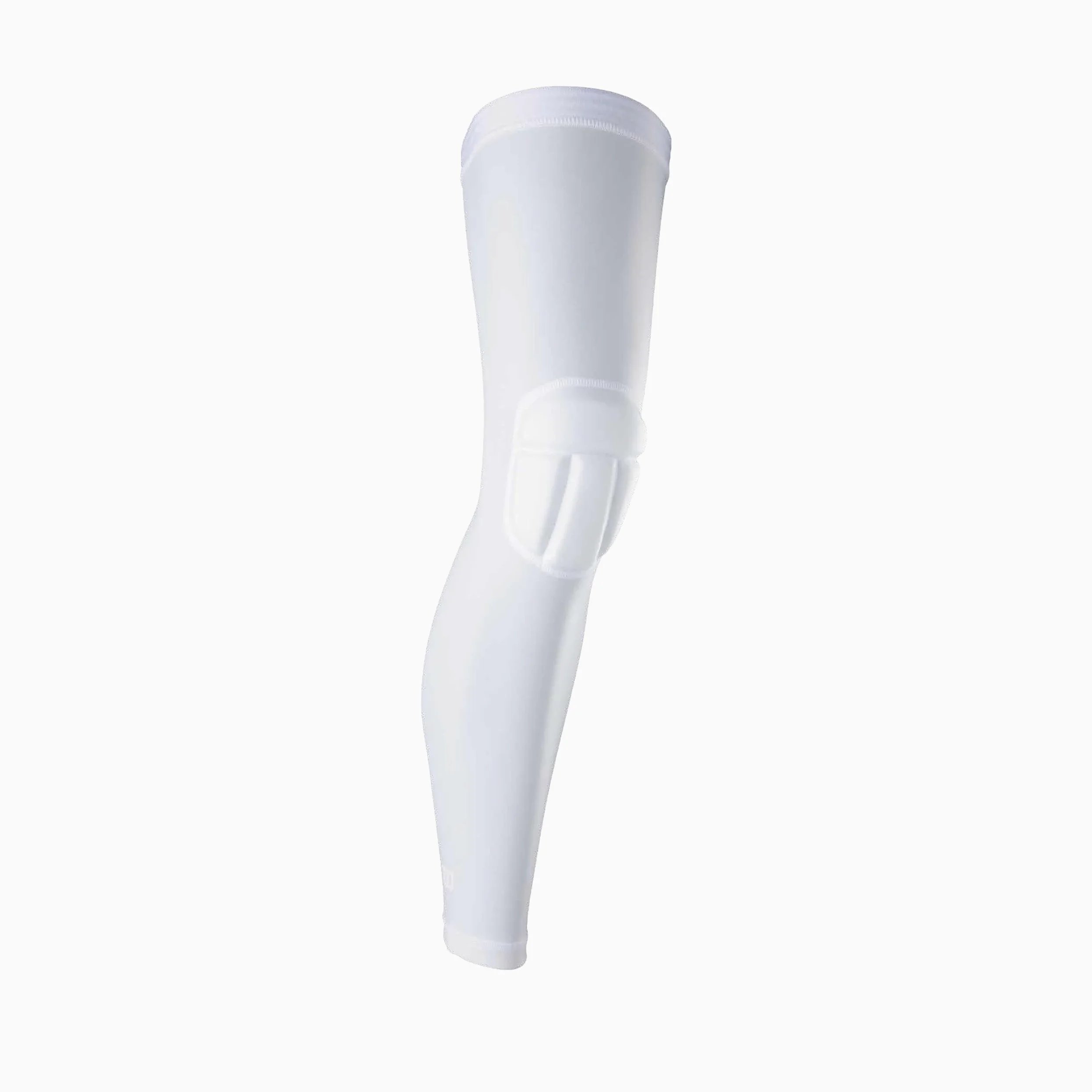 Wilson Helix - Rodilleras para voleibol, talla pequeña/mediana, color blanco