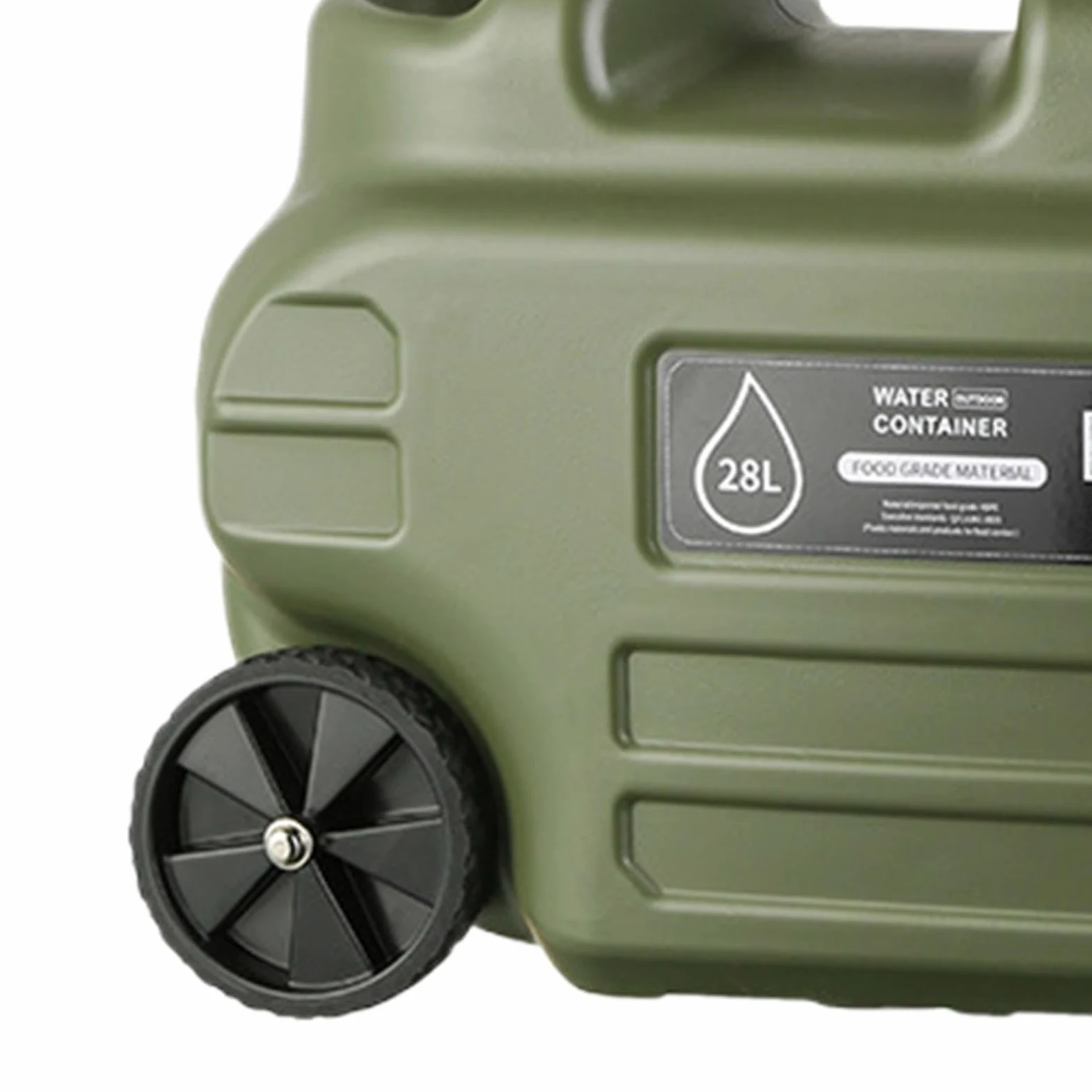 Bidón De Agua Camping 28 L Tanque Portátil A Prueba De Fugas Con Grifo | Bidón De Agua Portátil Para Picnics Coche Senderismo Supervivencia Tormenta Autocaravana Refugio Hidratación