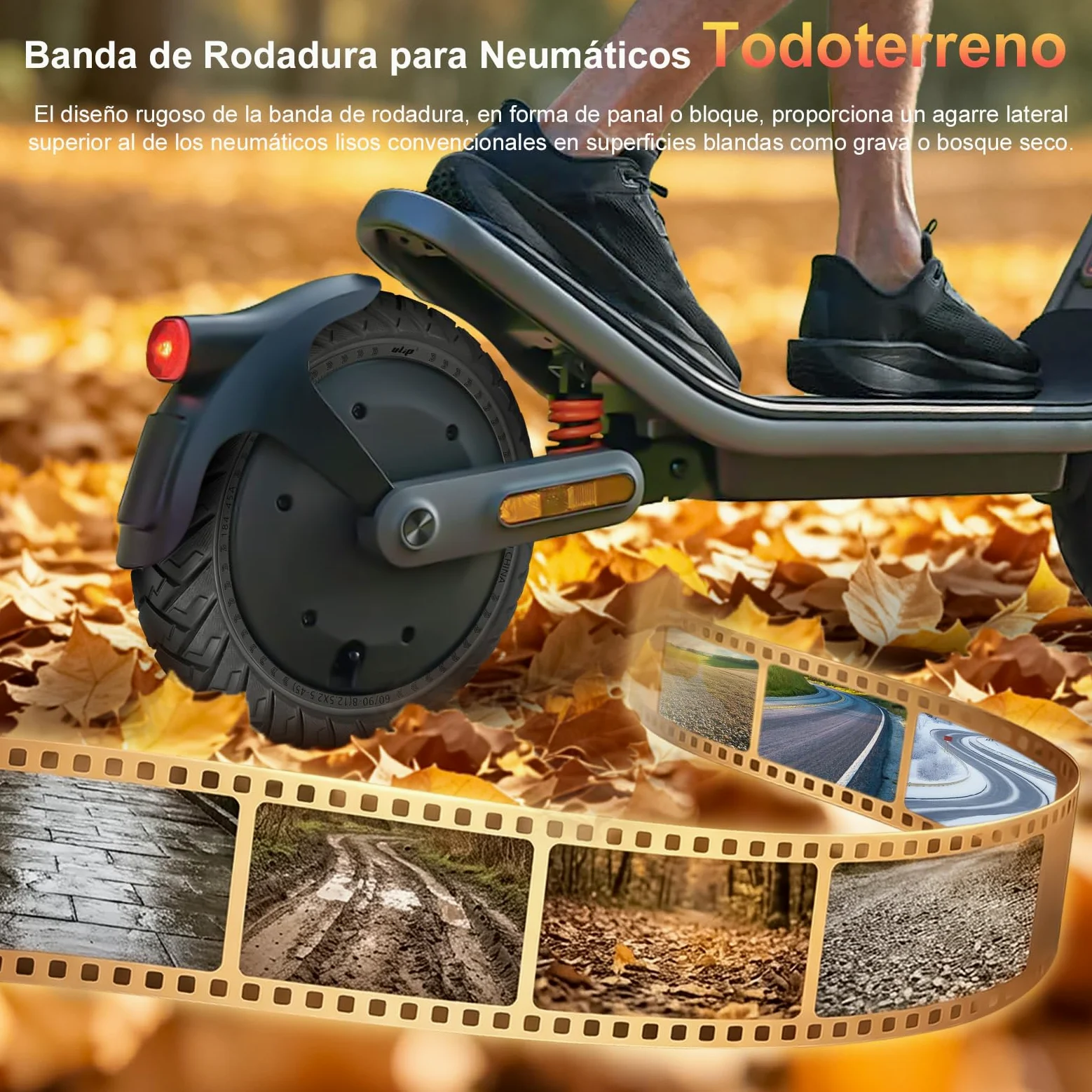 60/90-8 Neumático Maciza para Xiaomi 5 Plus, Neumático de Repuesto de 12 Pulgadas con Ranura para Tarjeta de 45 mm, 12,5x2,5 Ruedas Macizas Antideslizante y Antipinchazos (Negro 2 Piezas)