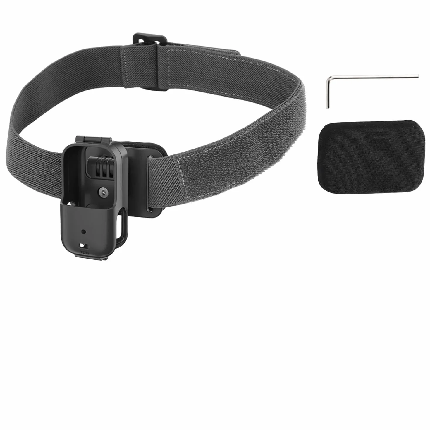 Soporte Arnés para Cabeza Compatible con dji Osmo Nano, Rotación de 360° Ajustable Horizontal-Vertical, Sujeción Manos Libres para Deportes al Aire Libre, Running, Ciclismo, Esquí, Vlogging