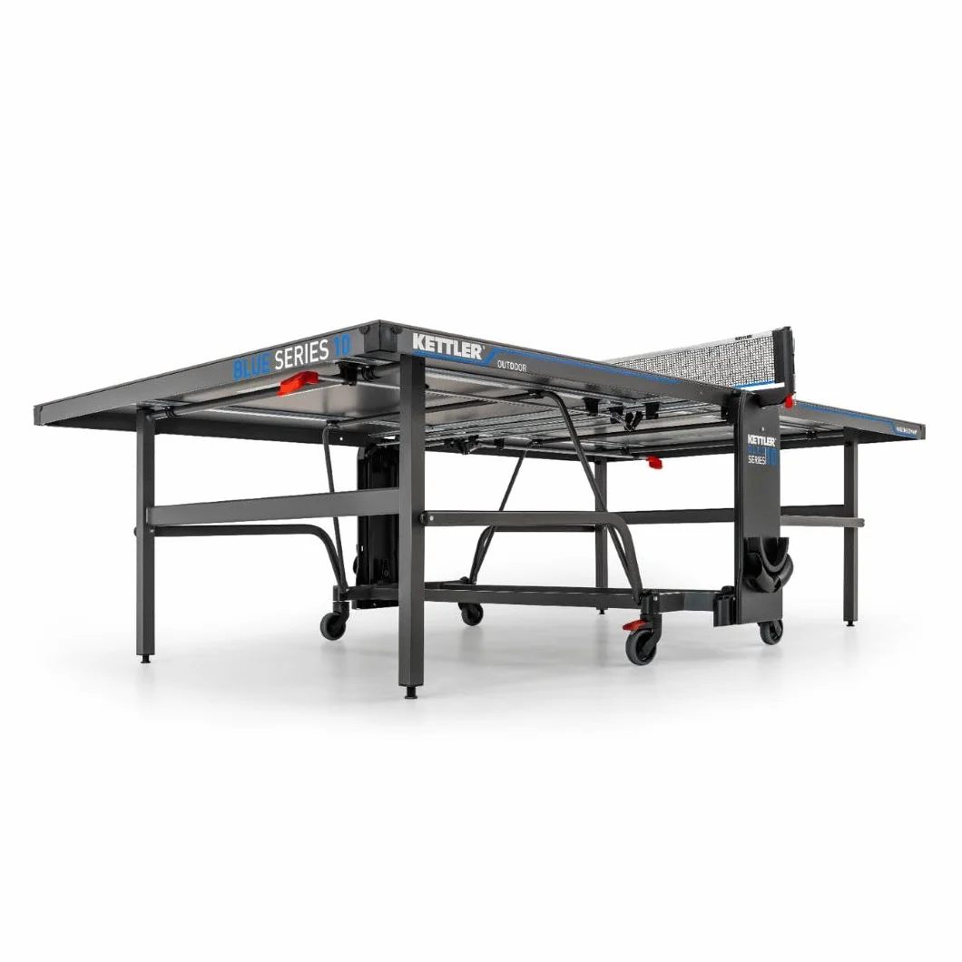 Mesa de Tenis KETTLER K10 Plegable Resistente a la Intemperie Tablero de Melamina 6 mm