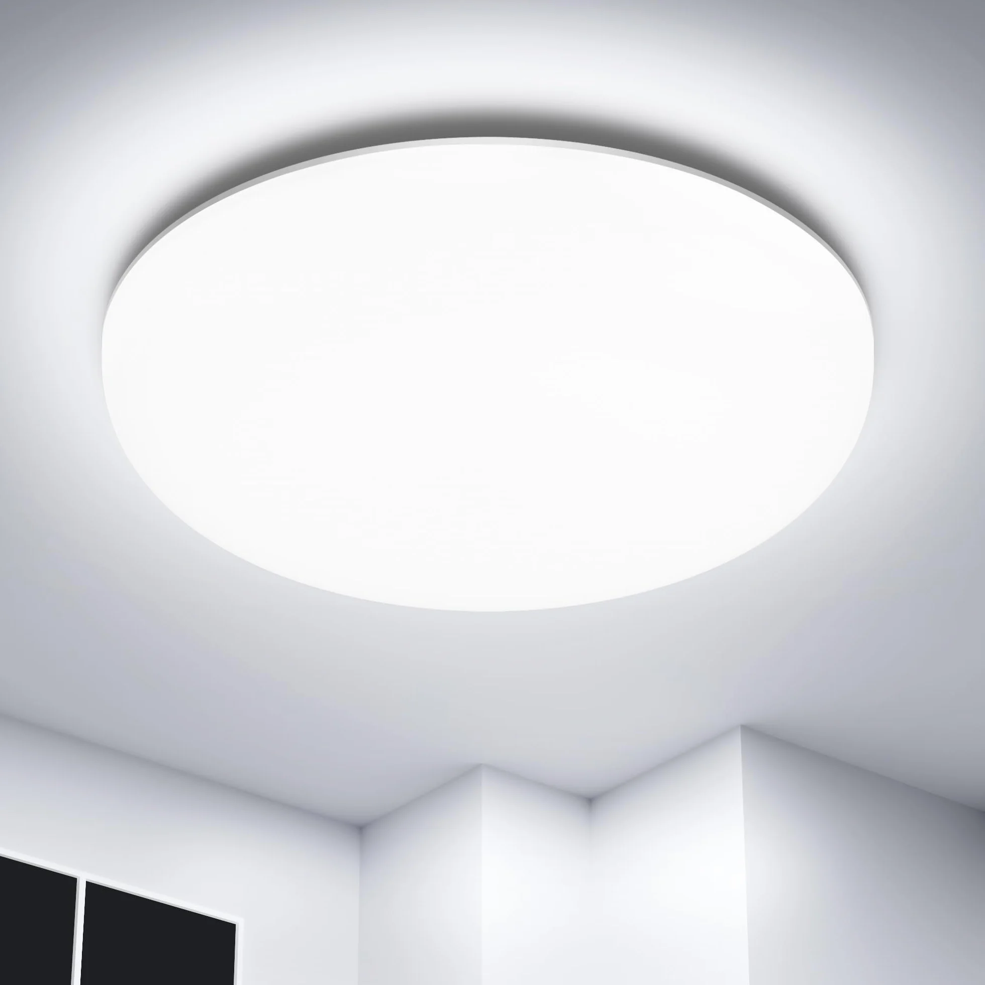 Plafon LED Techo 36W 4500LM IP54 Impermeable 6500K Lámpara de Baño