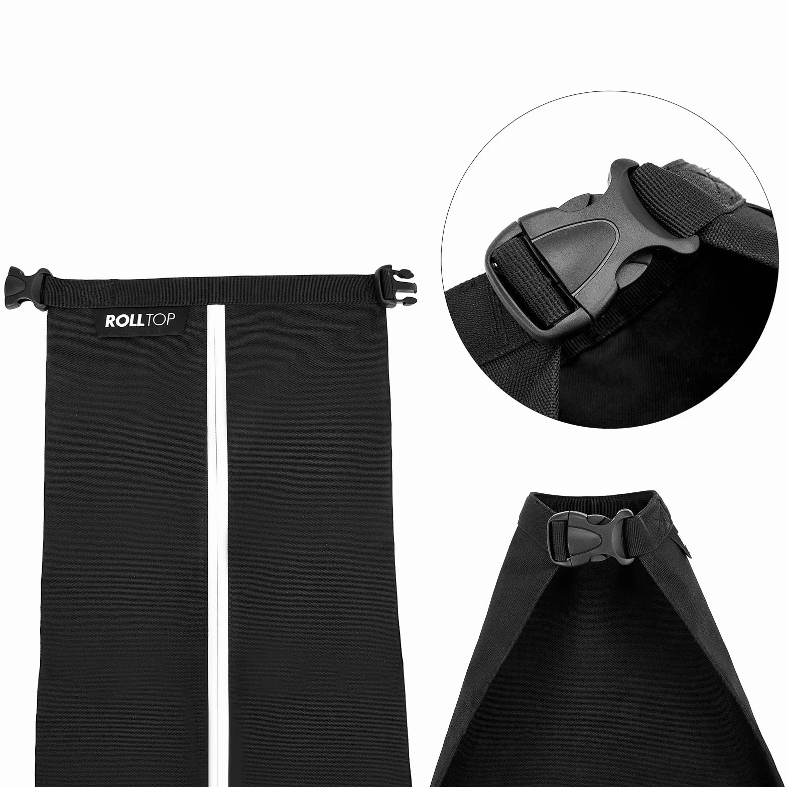 Lixada Bolsa de Snowboard con Ruedas Bolsa de Almacenamiento de Equipo de esquí Impermeable