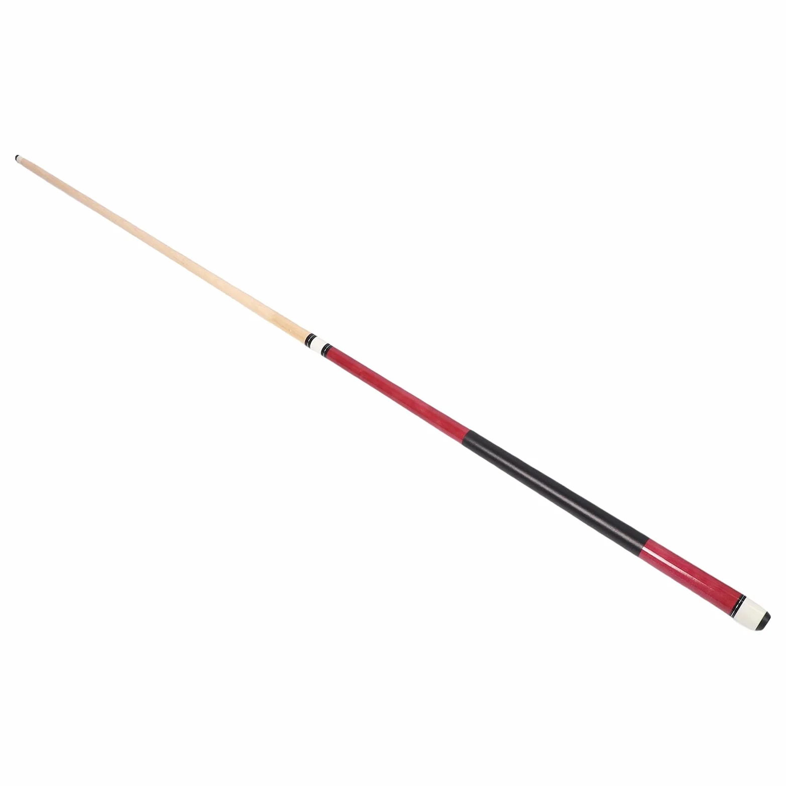 Palo de Billar de Madera de Arce 1/2 con Punta de 13 Mm Billar Profesional de 2 Piezas para Control y Potencia Equilibrada en Juegos de Deportes de Mesa