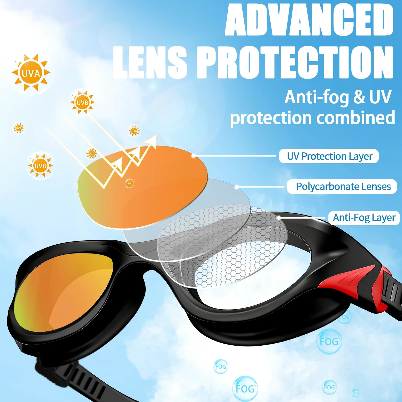 Gafas de natación para adulto 0053