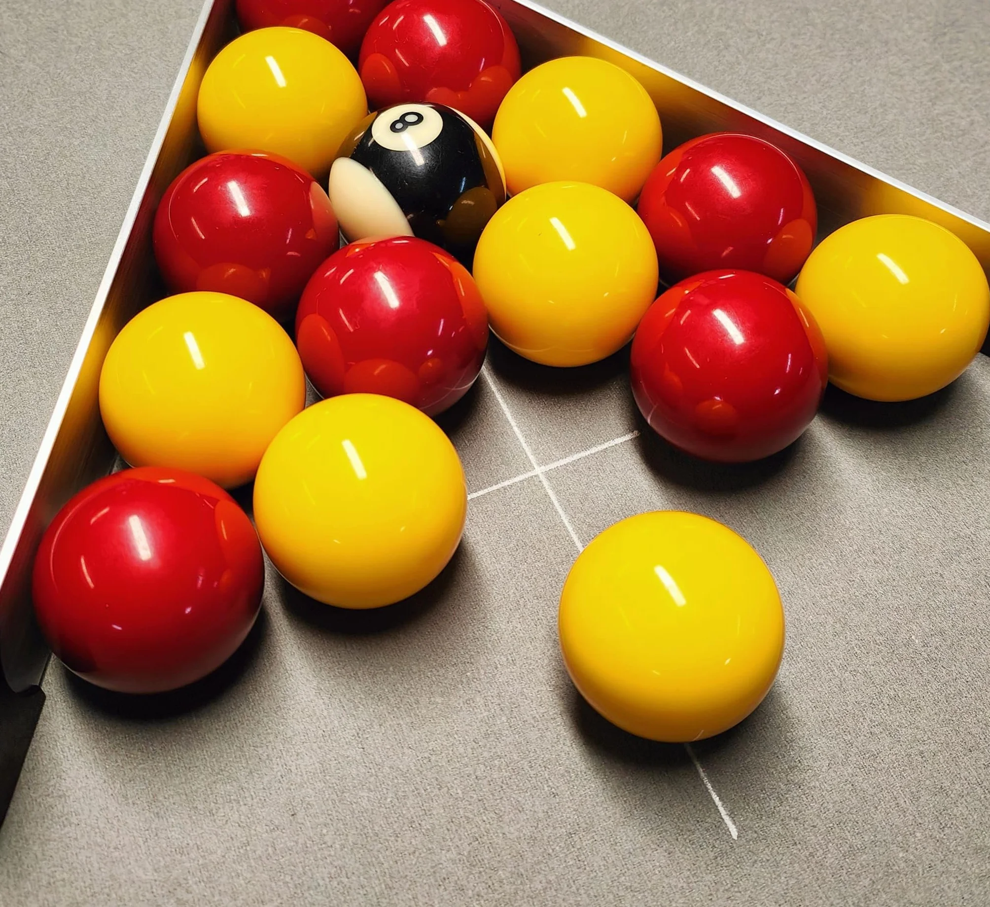 Smart Rack Estante para billar triángulo Pelotas 5 cm Tamaño inglés