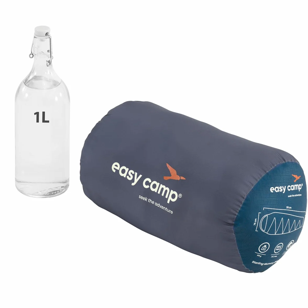 Saco de dormir Blue Mummy 8C by easy camp