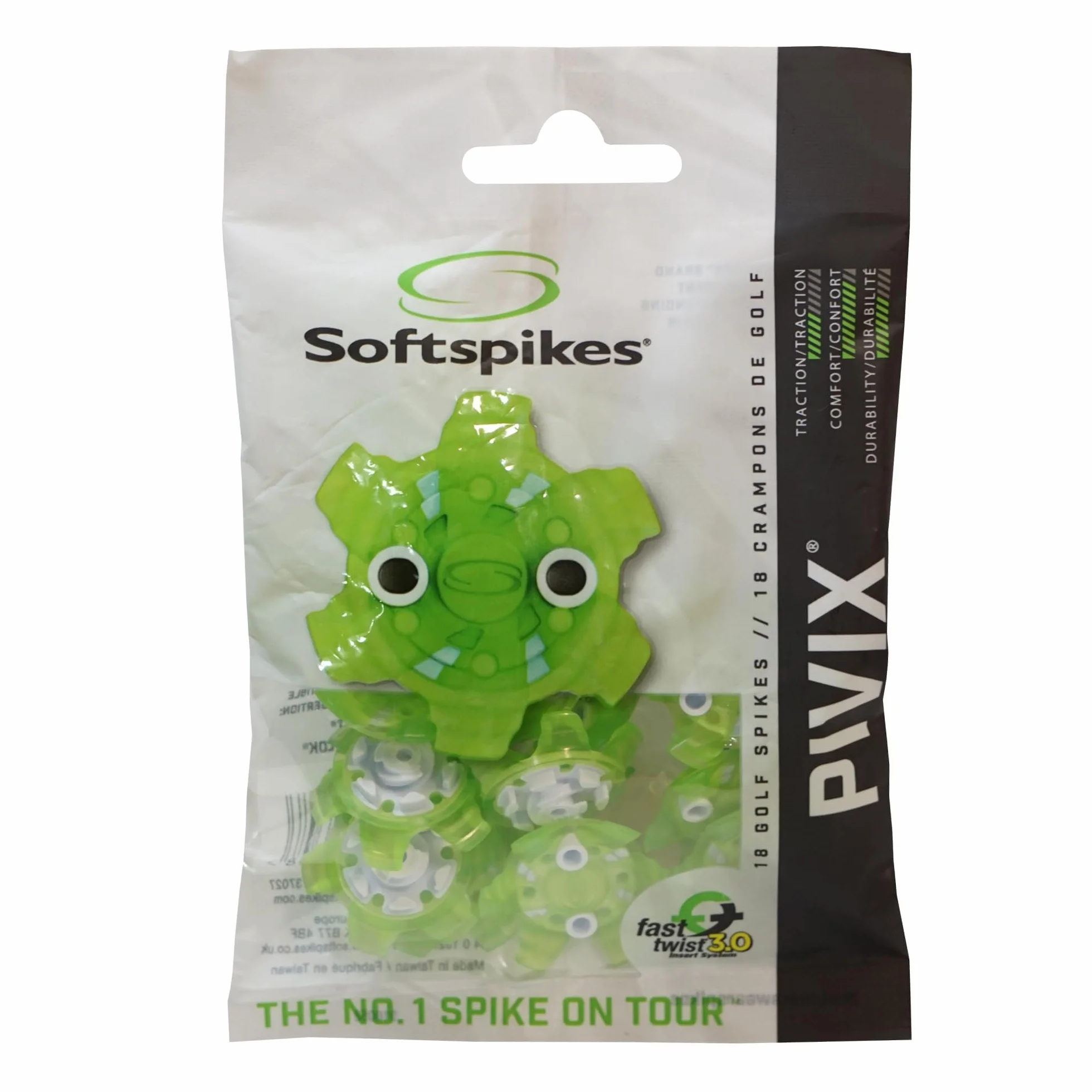 SOFTSPIKES Pivix Cleat (FTS 3.0) Clamshell of 1 Set