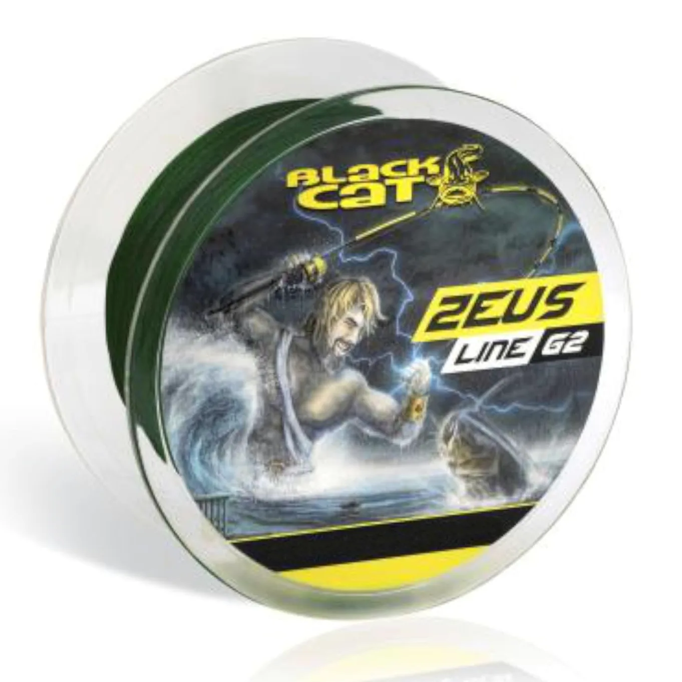 Black Cat Zeus Line G2-250m - Sedal de pesca trenzado