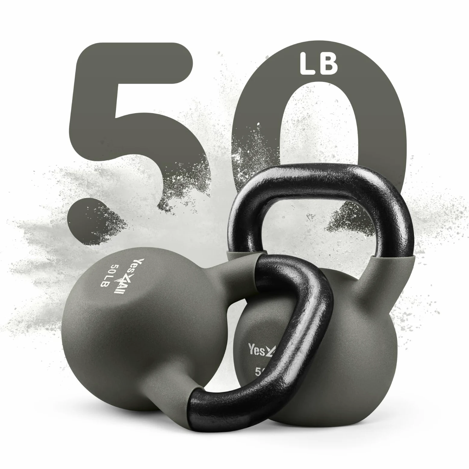 Yes4All Juego de Mancuernas Ajustables con Placas de Peso/Conector, Equipo de Ejercicio, Opciones de tamaño de 40 a 200 Libras (18 kg a 90 kg)