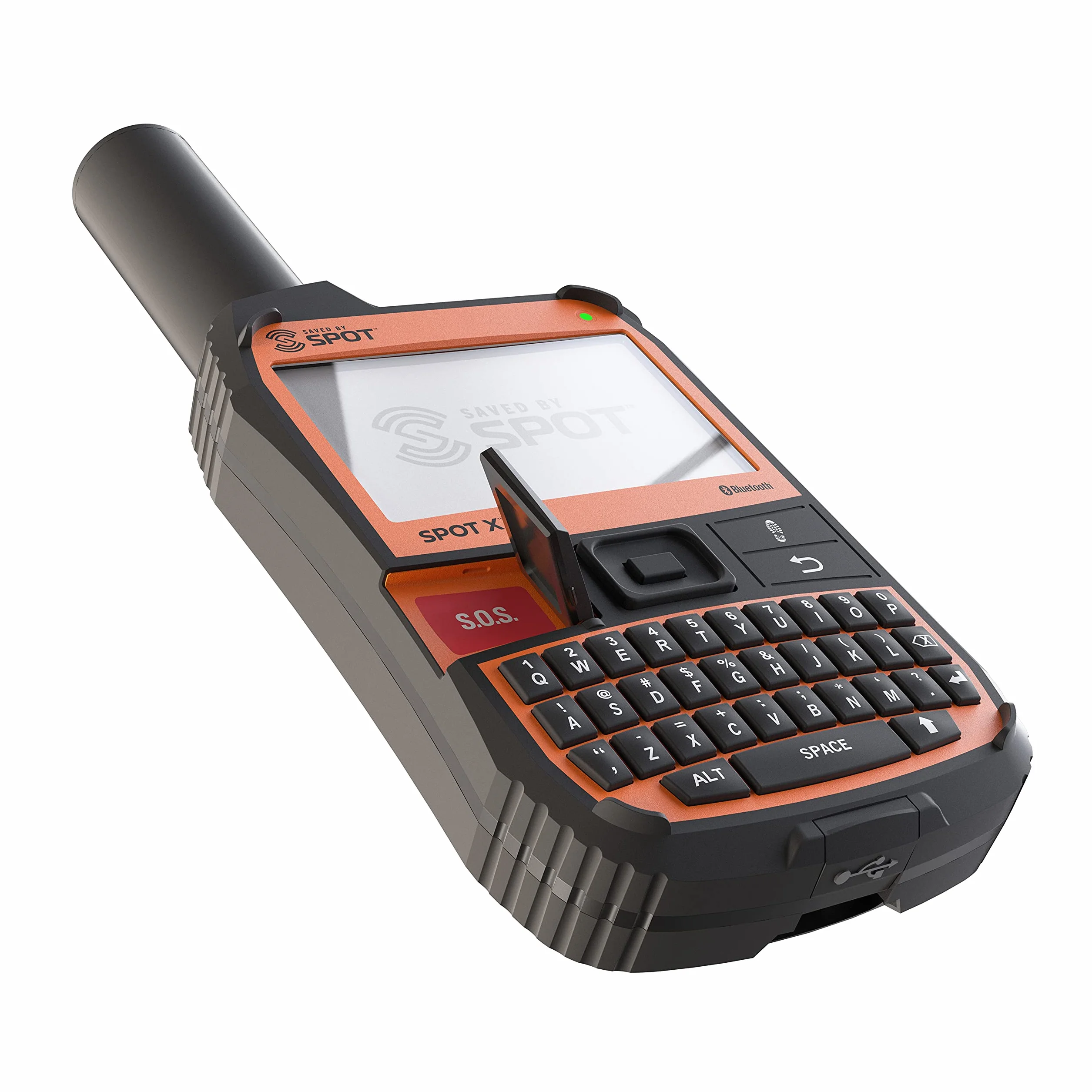 SPOT X Mensajero Satelital Bidireccional con Seguimiento GPS | Dispositivo de Mano para Senderismo, Acampada y Trabajadores Solitarios y Comunicación Fuera de la Red | Red Satelital Globalstar | Se