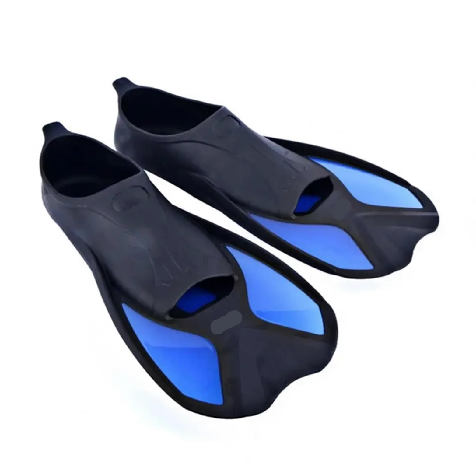 Aletas Buceo Aletas de natación for adultos Aletas de snorkel Aletas de natación Aletas de buceo cortas Aletas de buceo libre Aletas de natación antideslizantes Aletas De Buceo(Black Blue,XS)