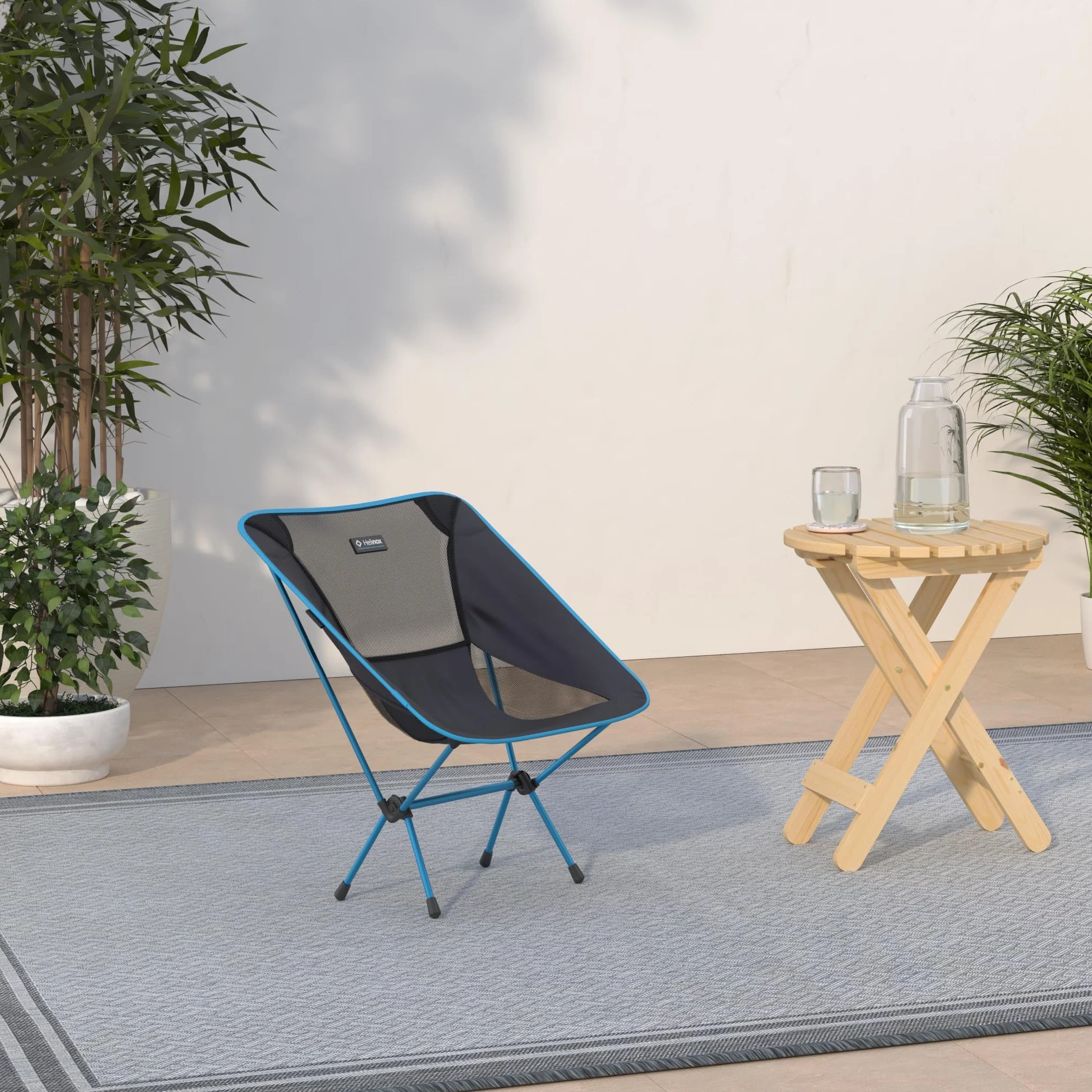 Eureka! Helinox Silla de Camping, Plegable, de Poliéster, Negro